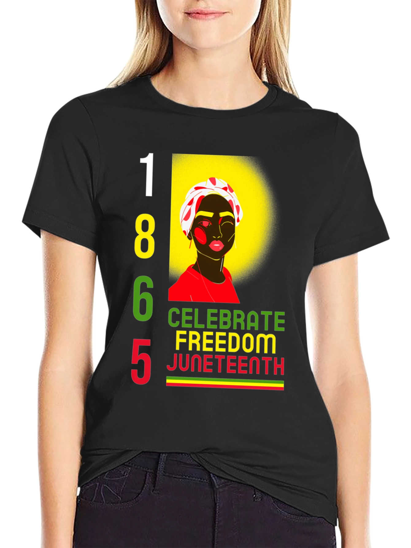 Juneteenth T-Shirt Celebrate Freedom 1865 Black History Tee