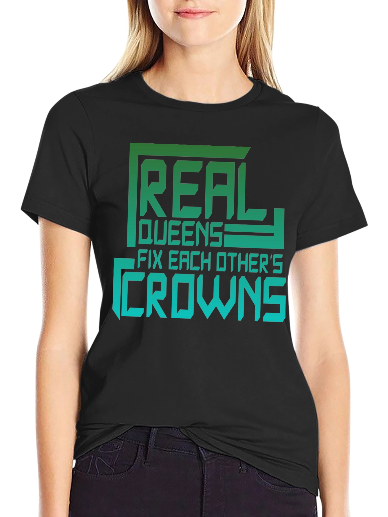 Real Queens T-Shirt - Empowering Graphic Tee