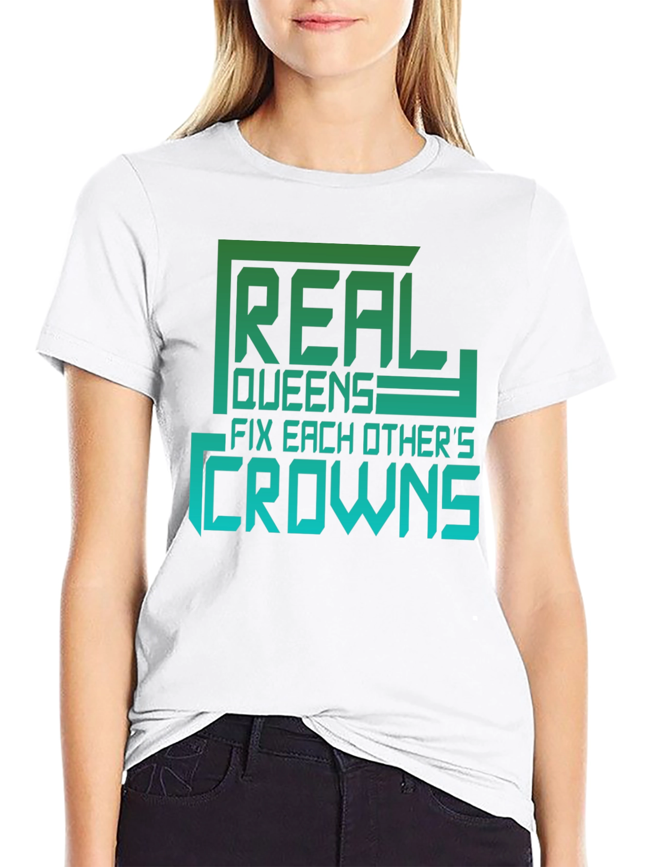 Real Queens T-Shirt - Empowering Graphic Tee