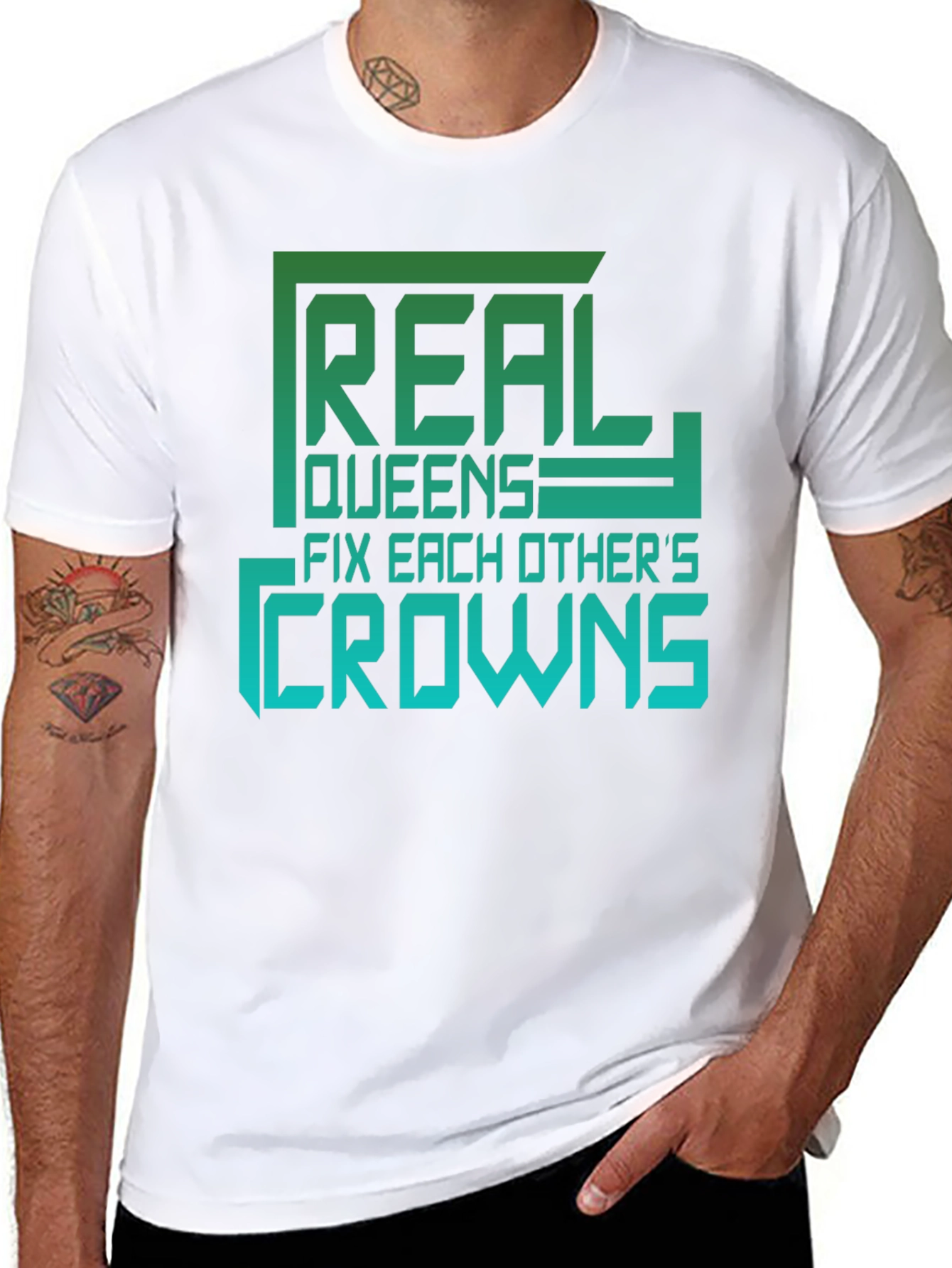 Real Queens T-Shirt - Empowering Graphic Tee