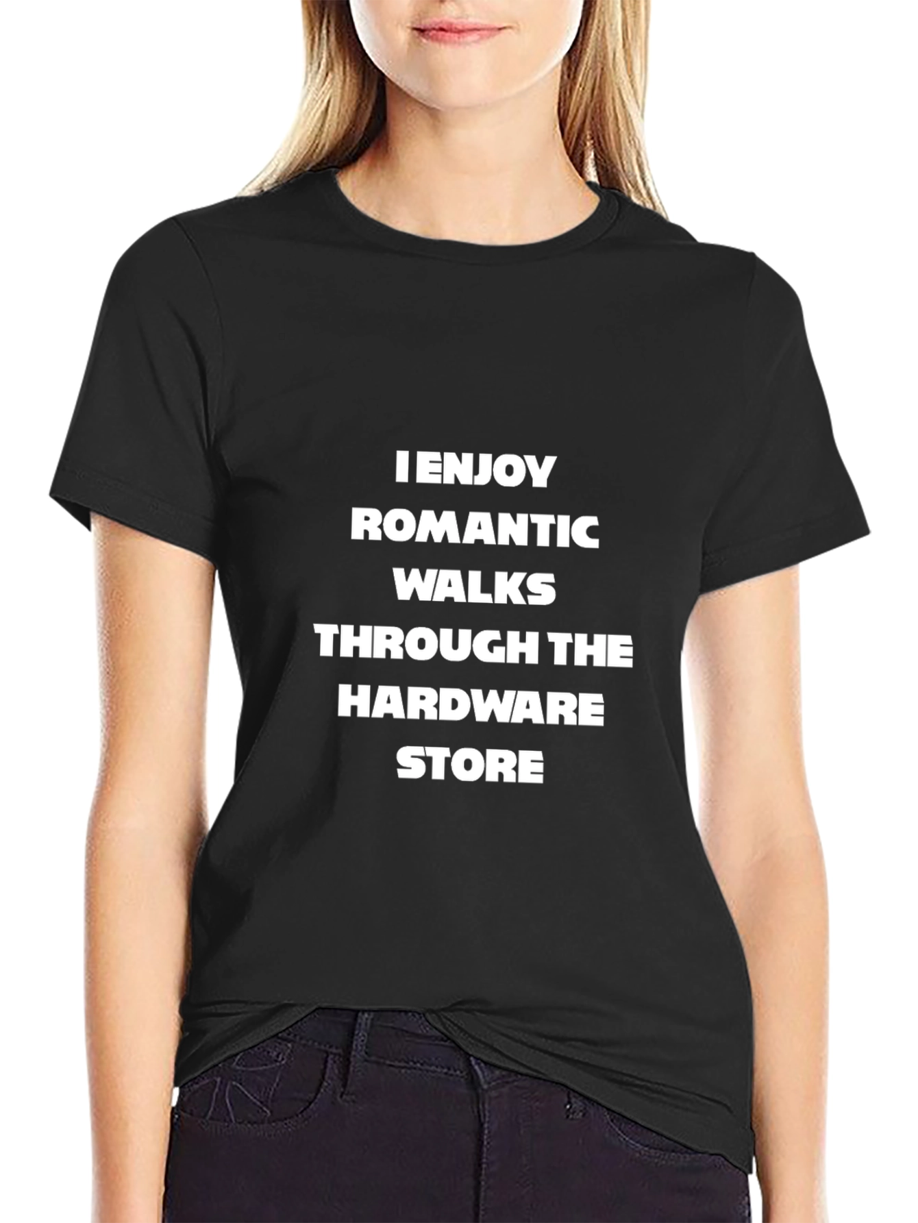 Humorous Hardware Store Romantic Walk T-Shirt