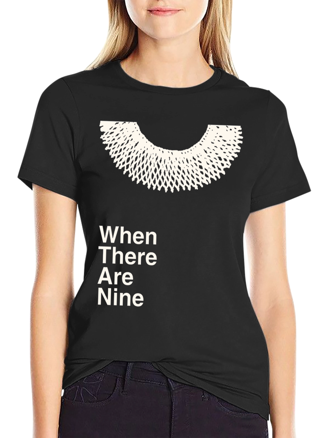 When There Are Nine T-Shirt RBG Feminist Justice