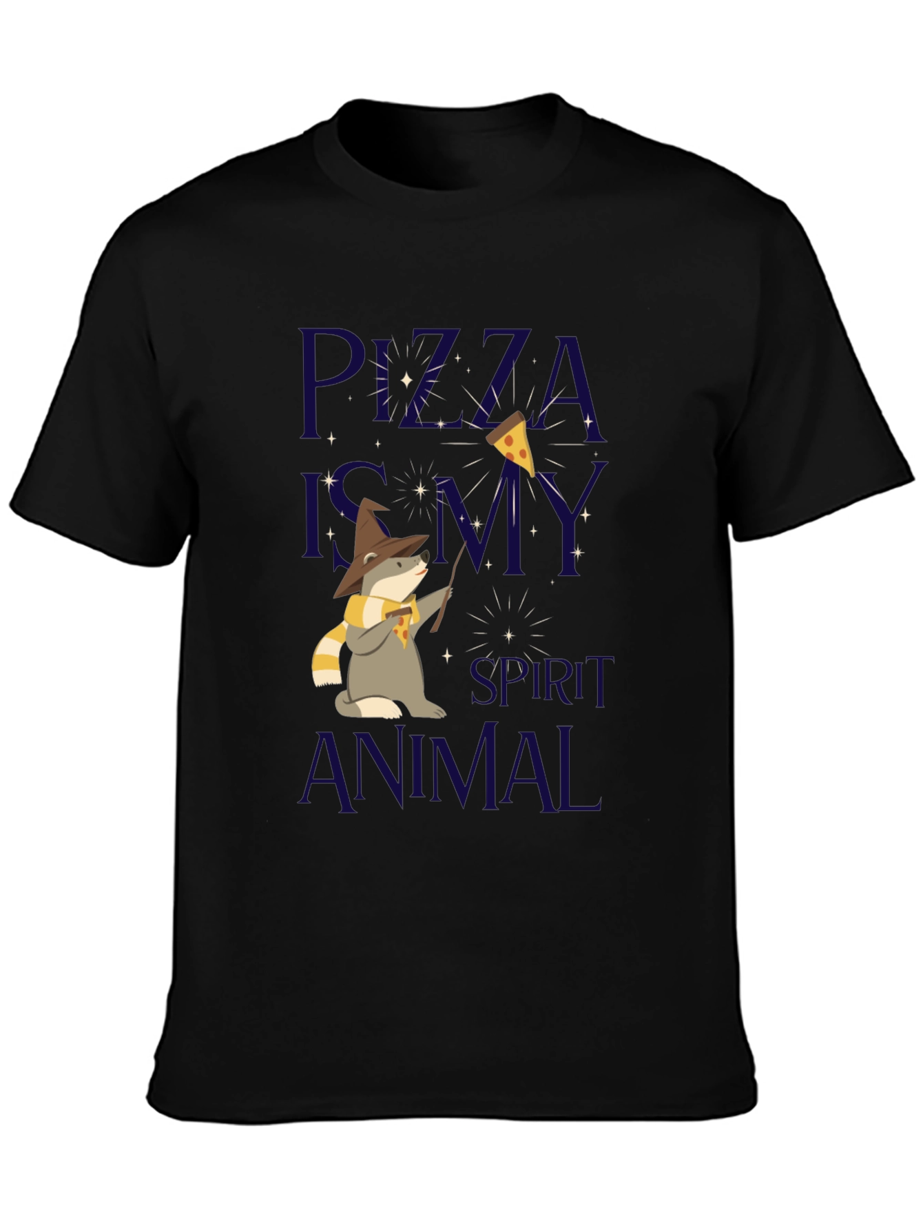 Pizza Wizard Spirit Animal T-Shirt