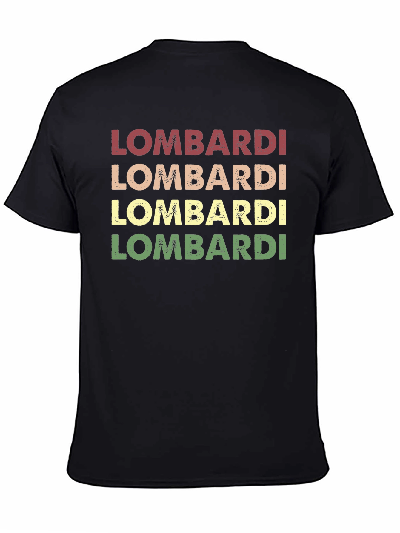 Lombardi Retro Graphic Tee - Black