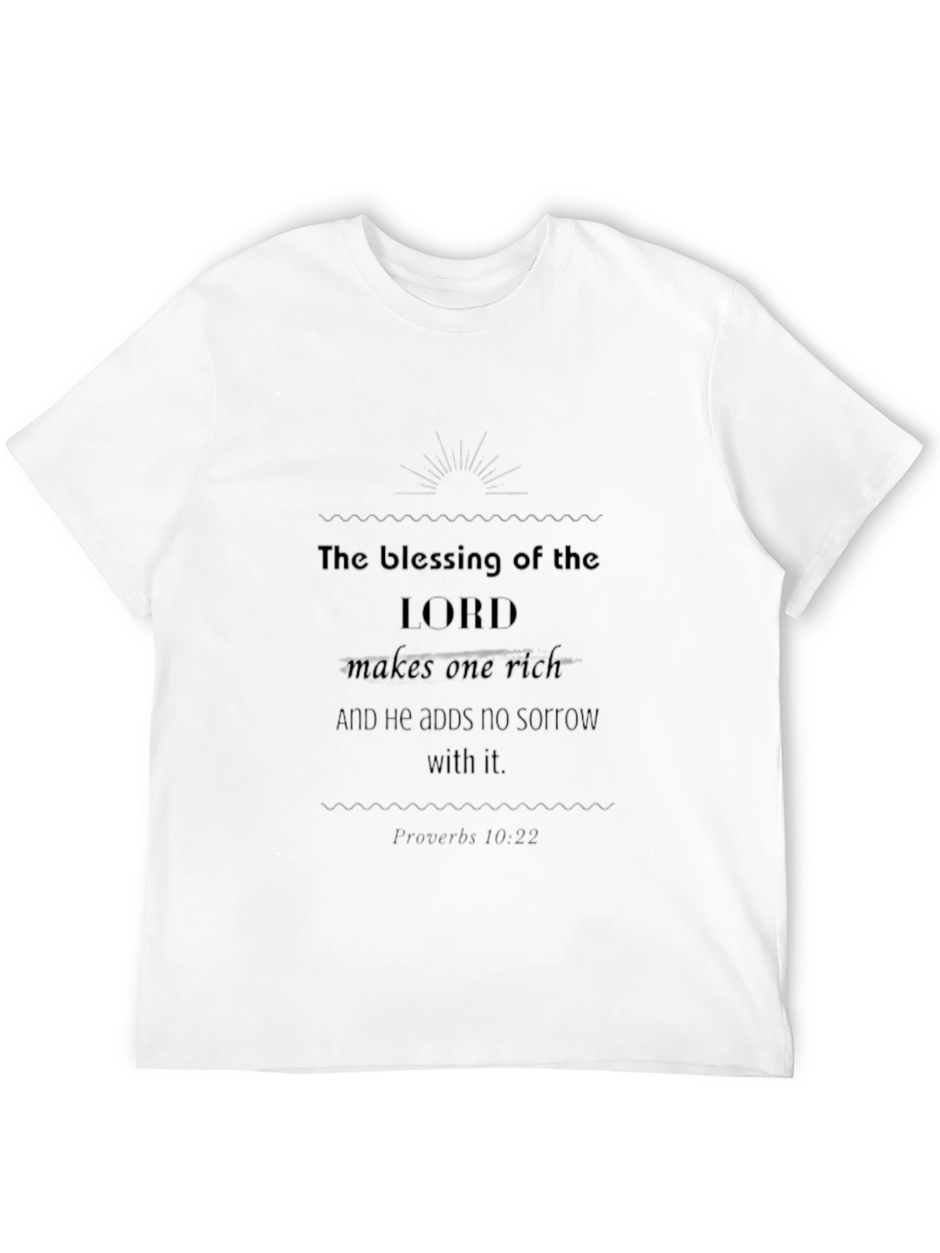 The Blessing of the Lord T-Shirt