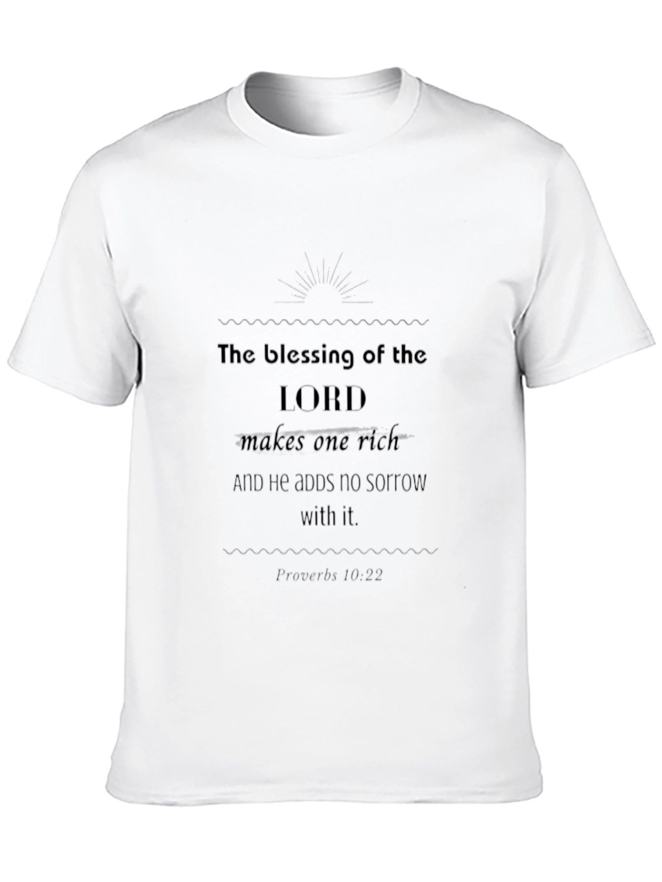 The Blessing of the Lord T-Shirt