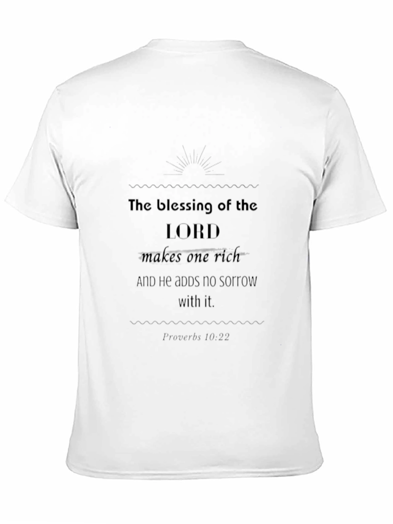 The Blessing of the Lord T-Shirt