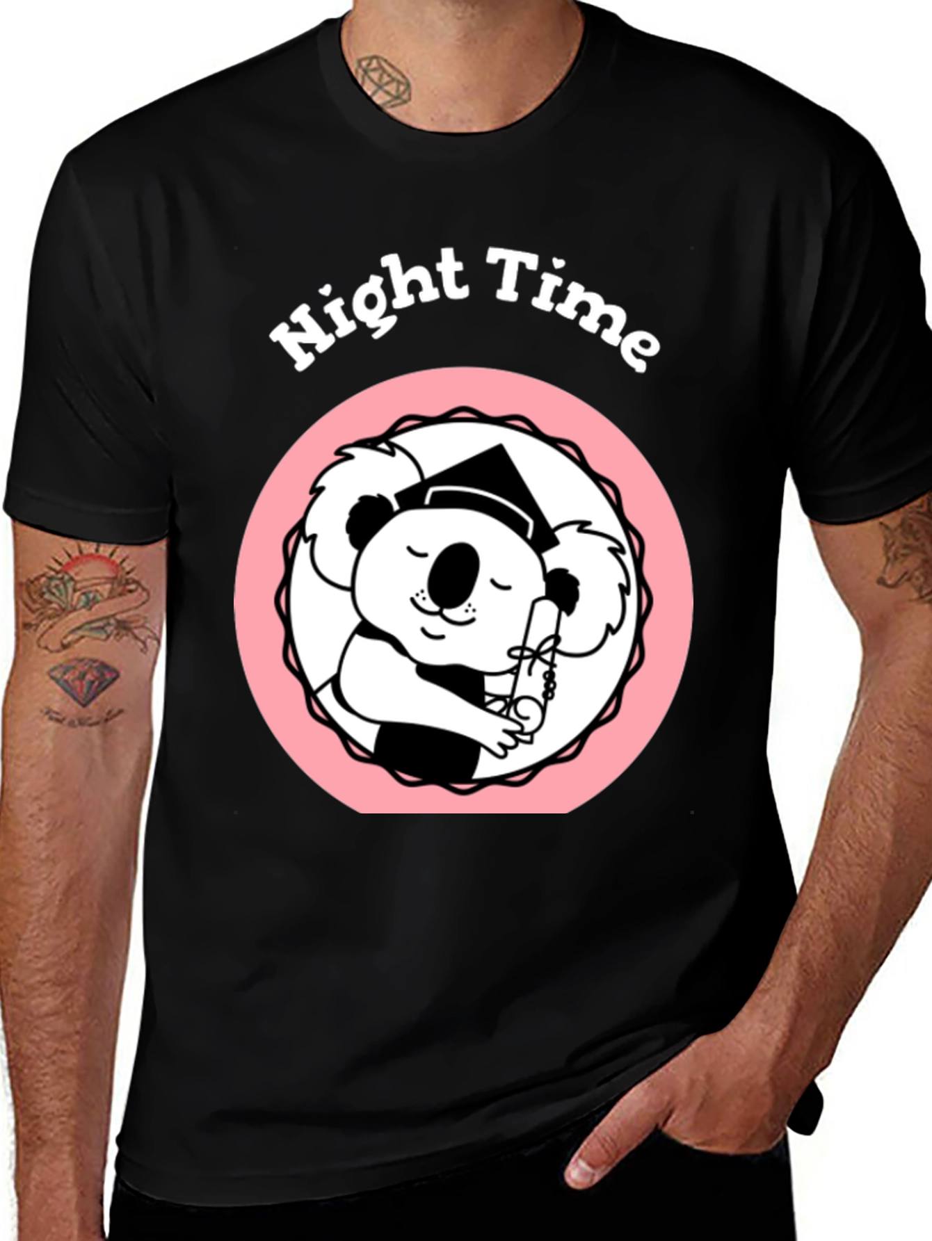 Night Time Graduate Koala T-Shirt