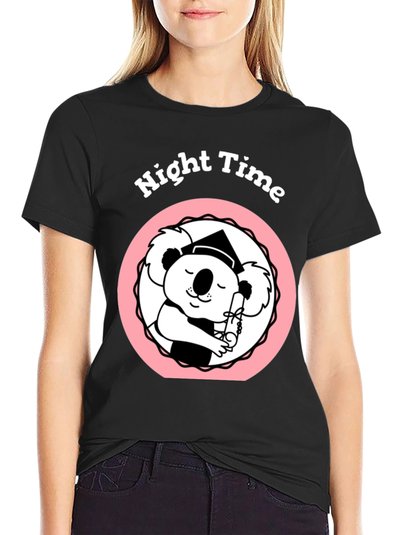 Night Time Graduate Koala T-Shirt
