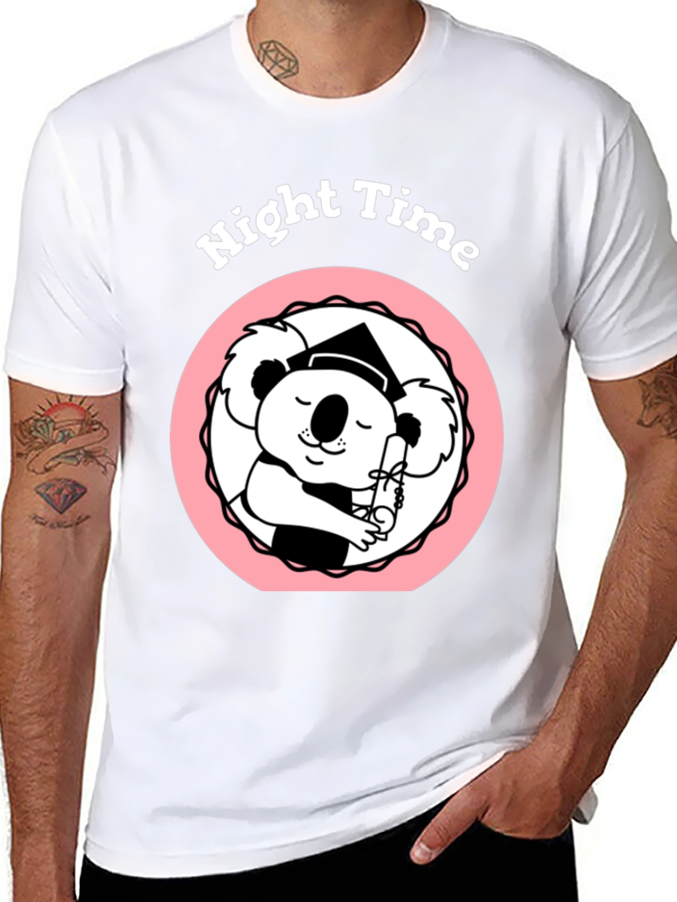 Night Time Graduate Koala T-Shirt