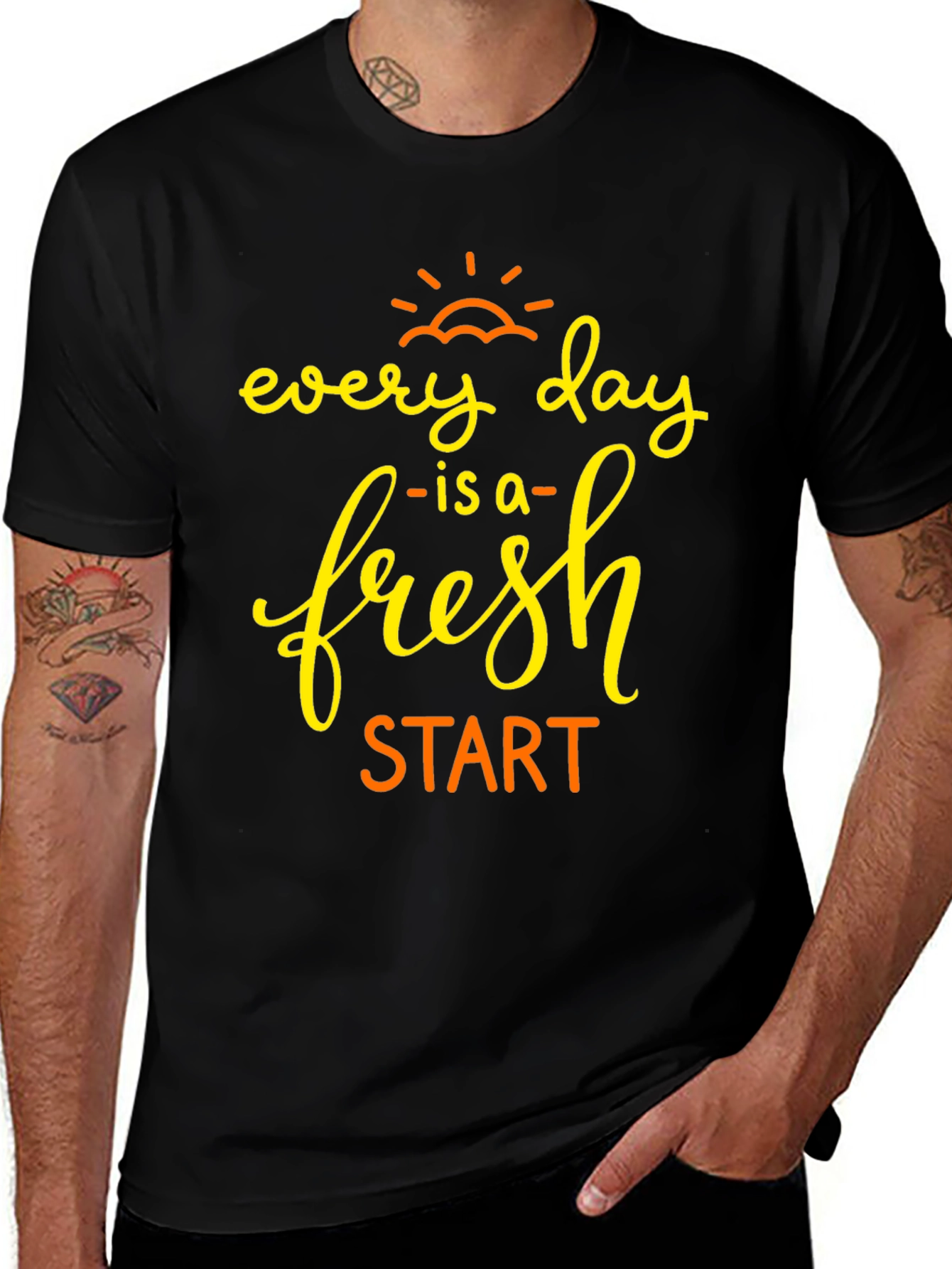 Fresh Start T-Shirt - Inspirational Graphic Tee