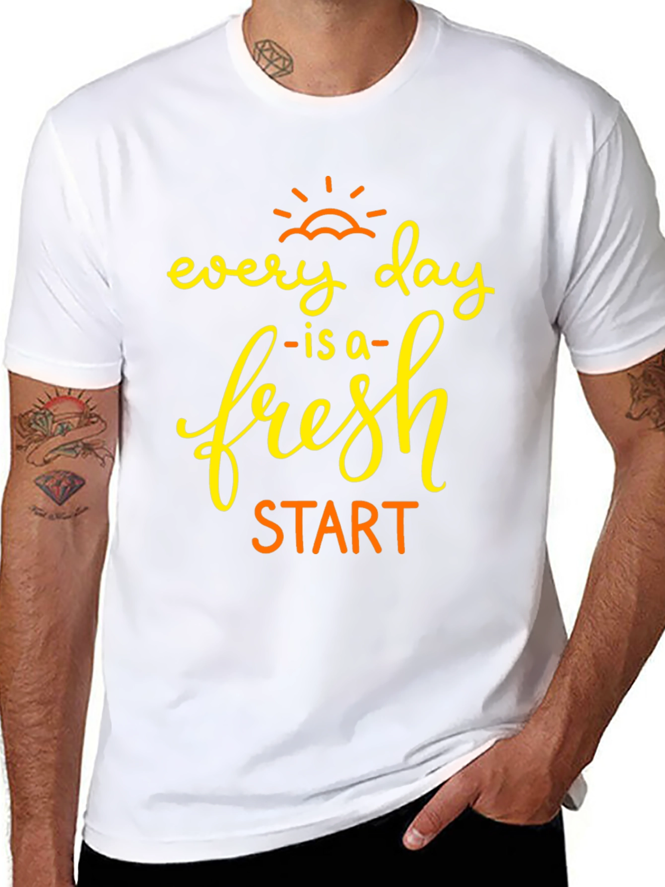 Fresh Start T-Shirt - Inspirational Graphic Tee