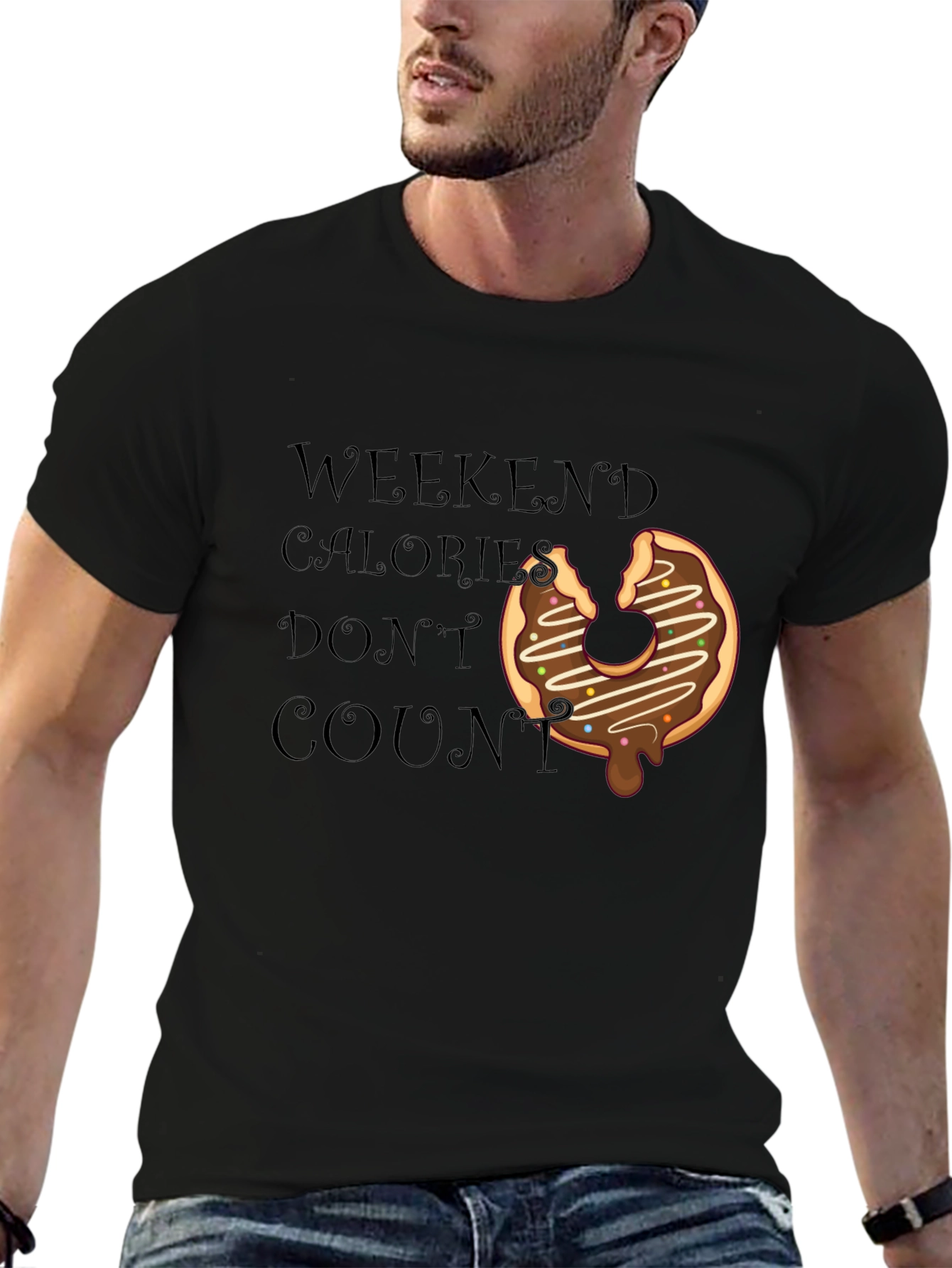 Weekend Calorie Donut Graphic Tee