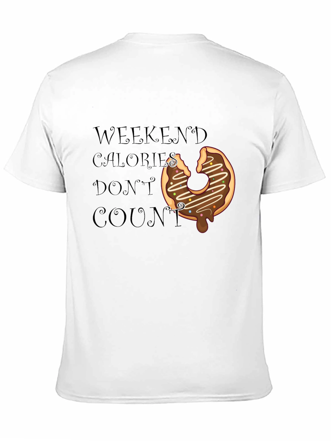Weekend Calorie Donut Graphic Tee