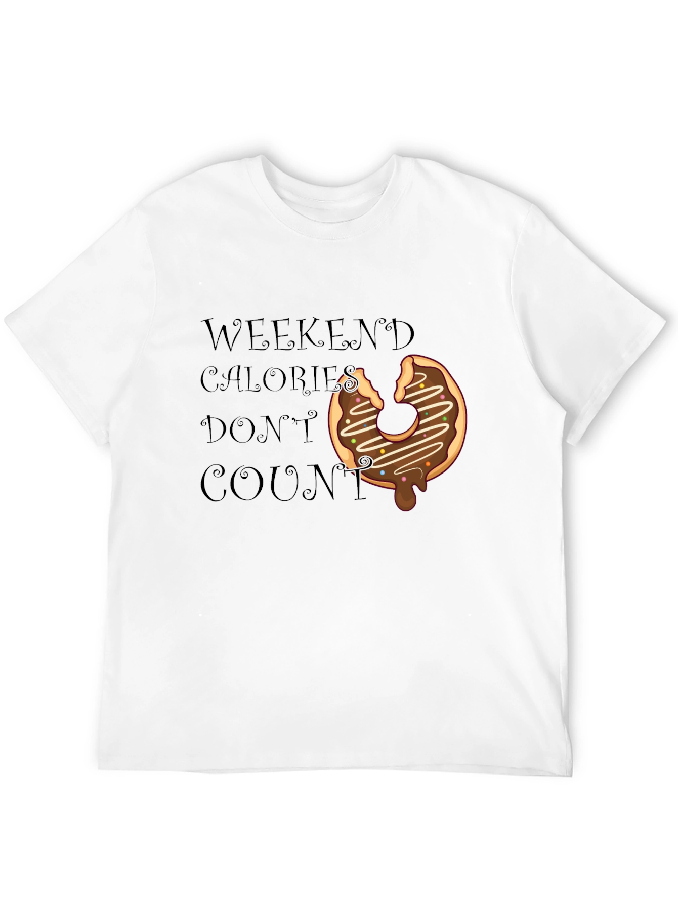 Weekend Calorie Donut Graphic Tee