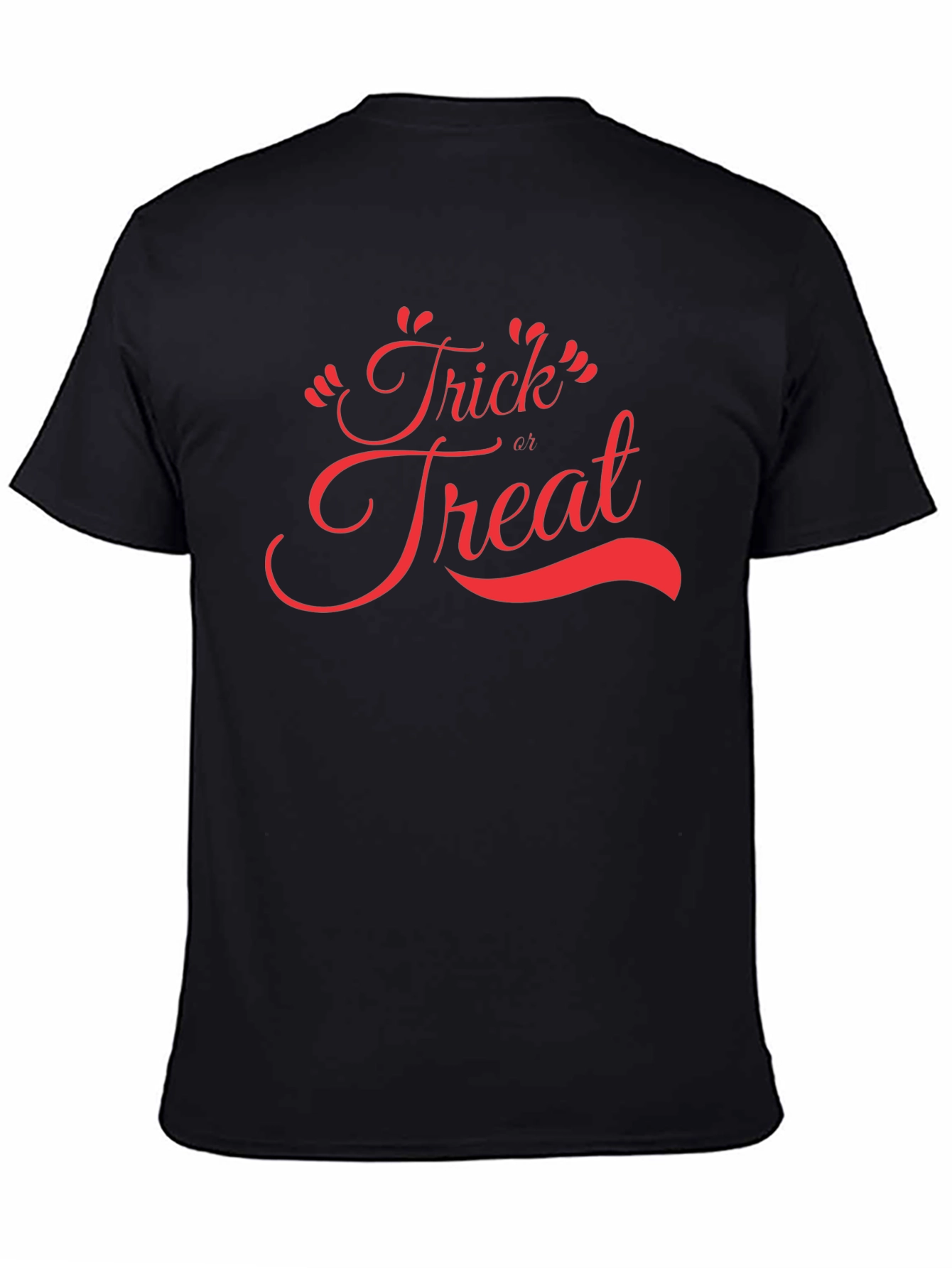 Trick or Treat Halloween Black T-Shirt