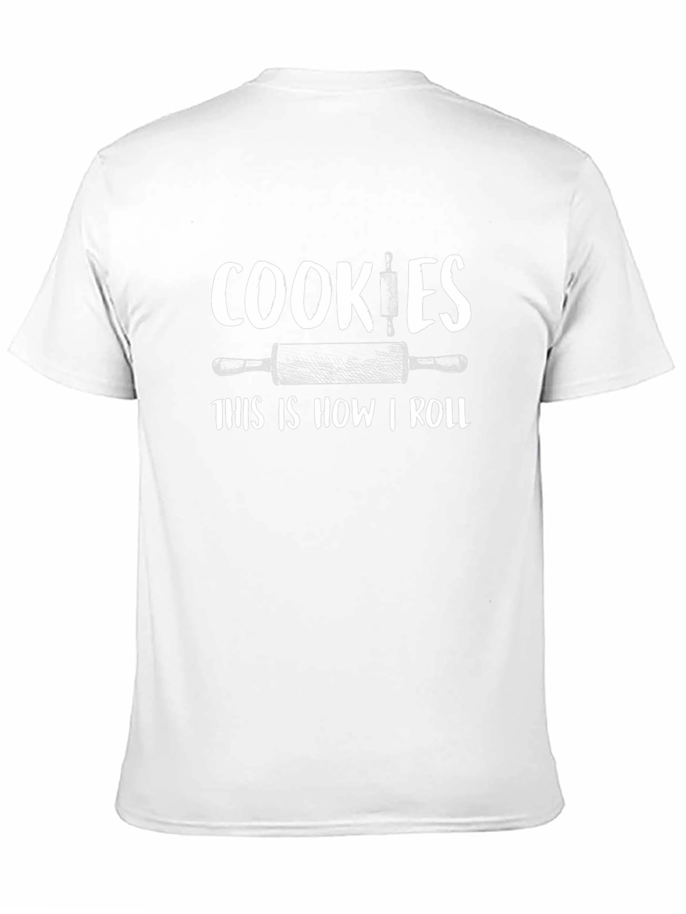 Cookies This is How I Roll Black T-Shirt