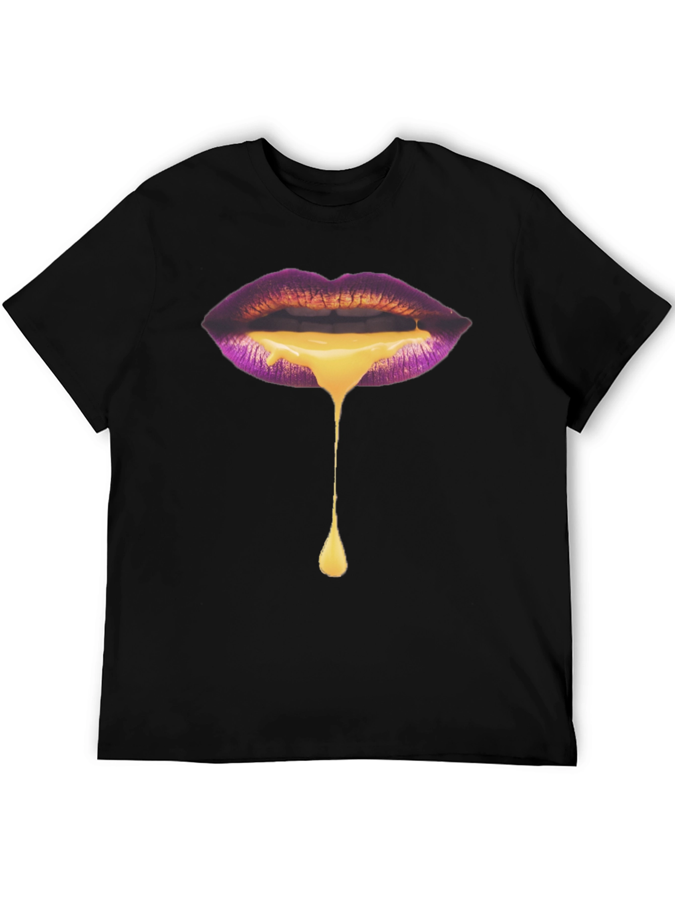 Melting Lips Graphic T-Shirt