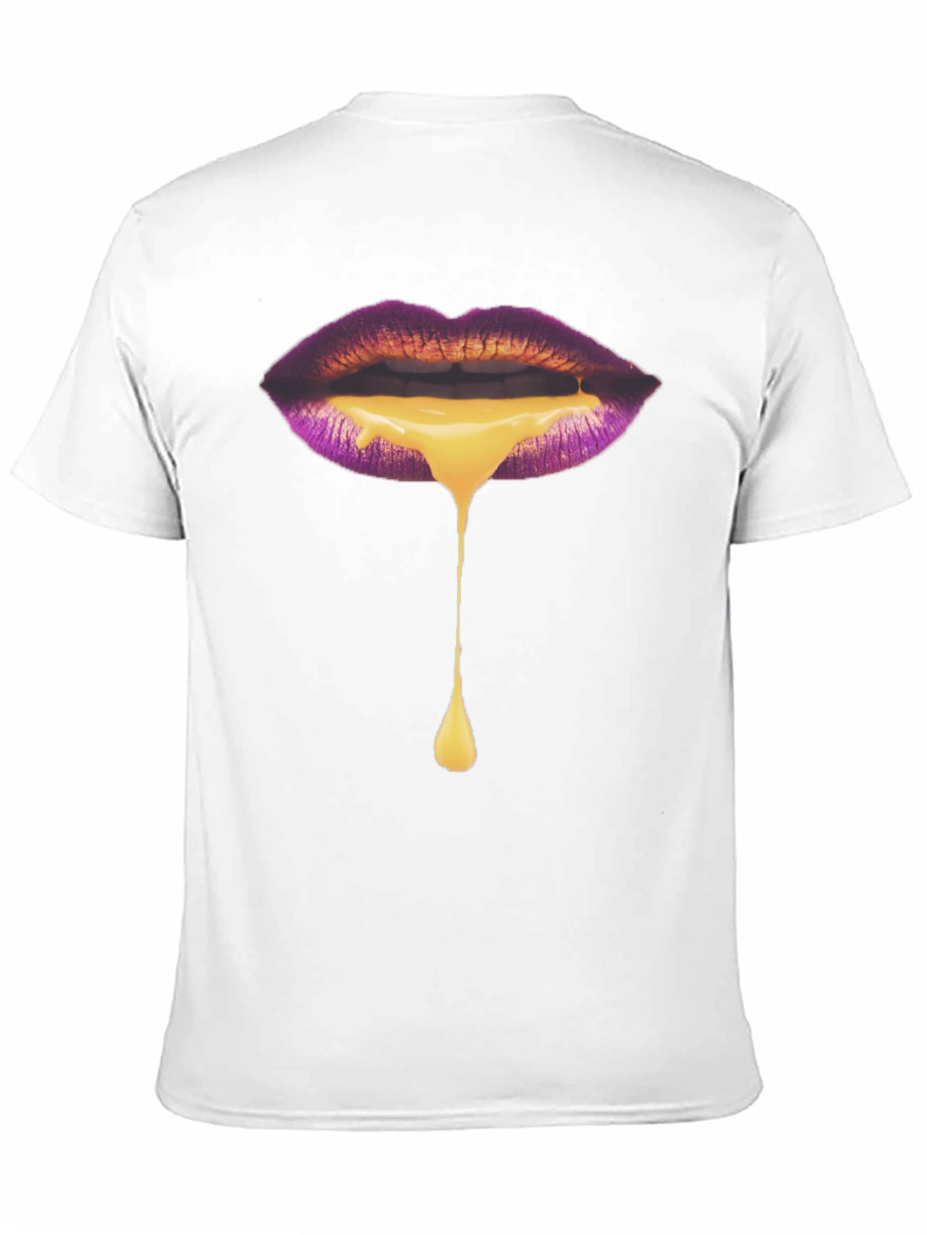 Melting Lips Graphic T-Shirt