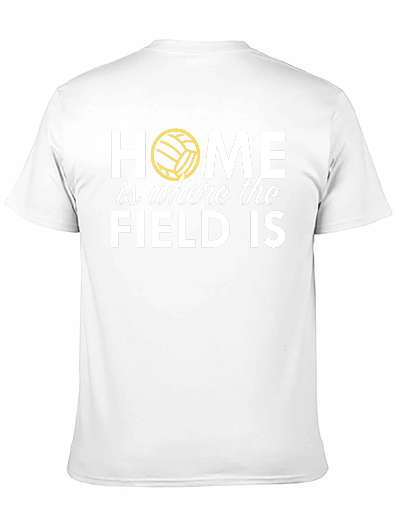 Home is Where The Field Is Volleyball Graphic T-Shirt