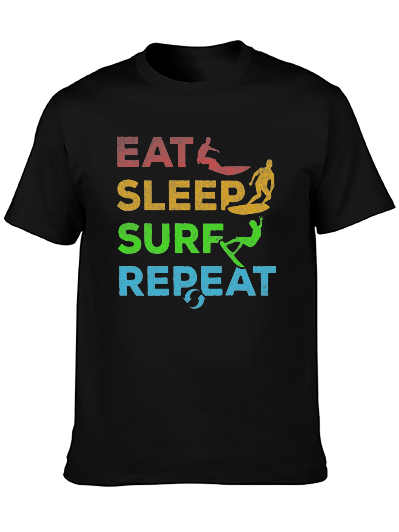 Eat Sleep Surf Repeat T-Shirt
