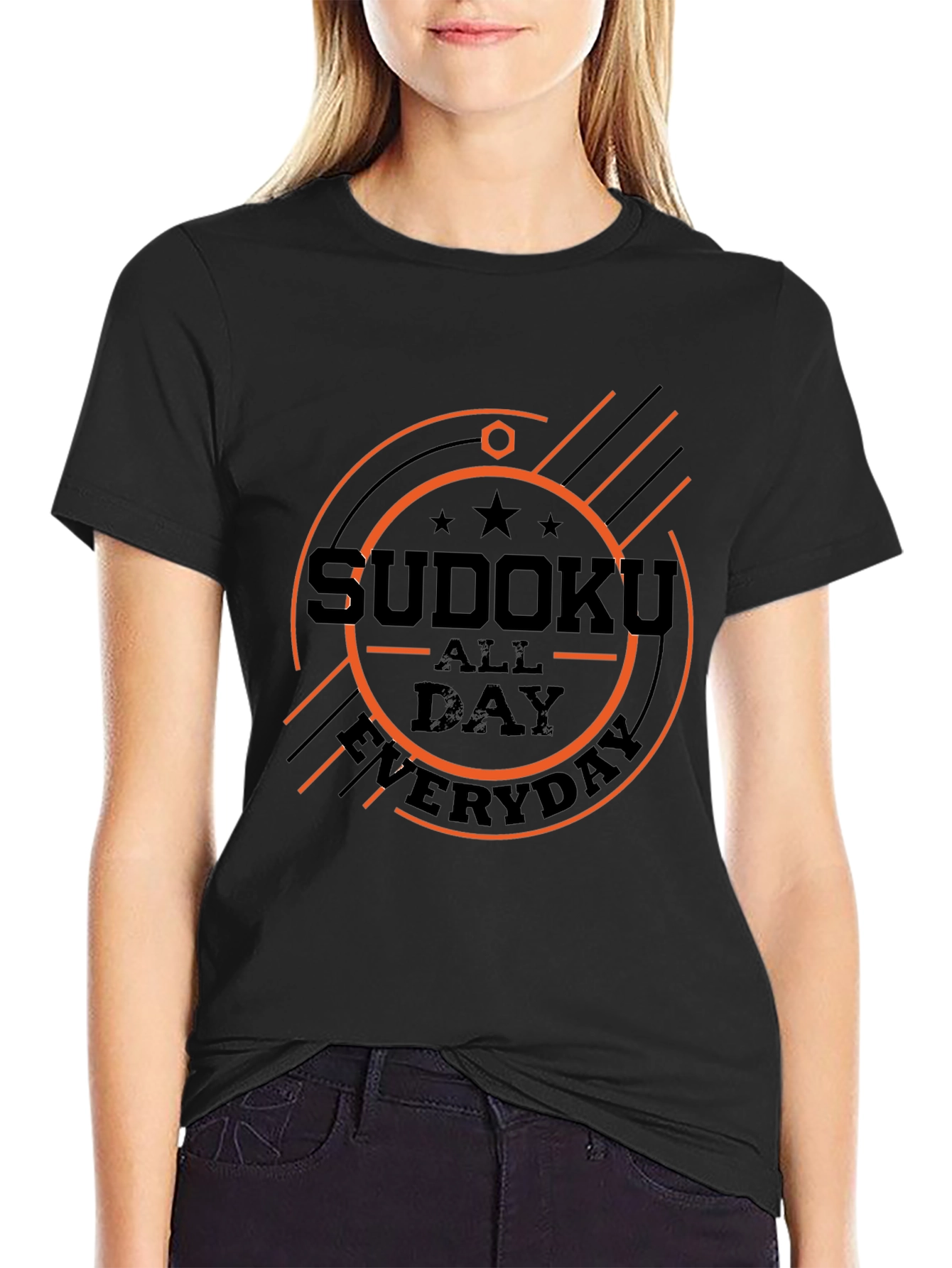 Sudoku All Day Everyday Graphic Tee
