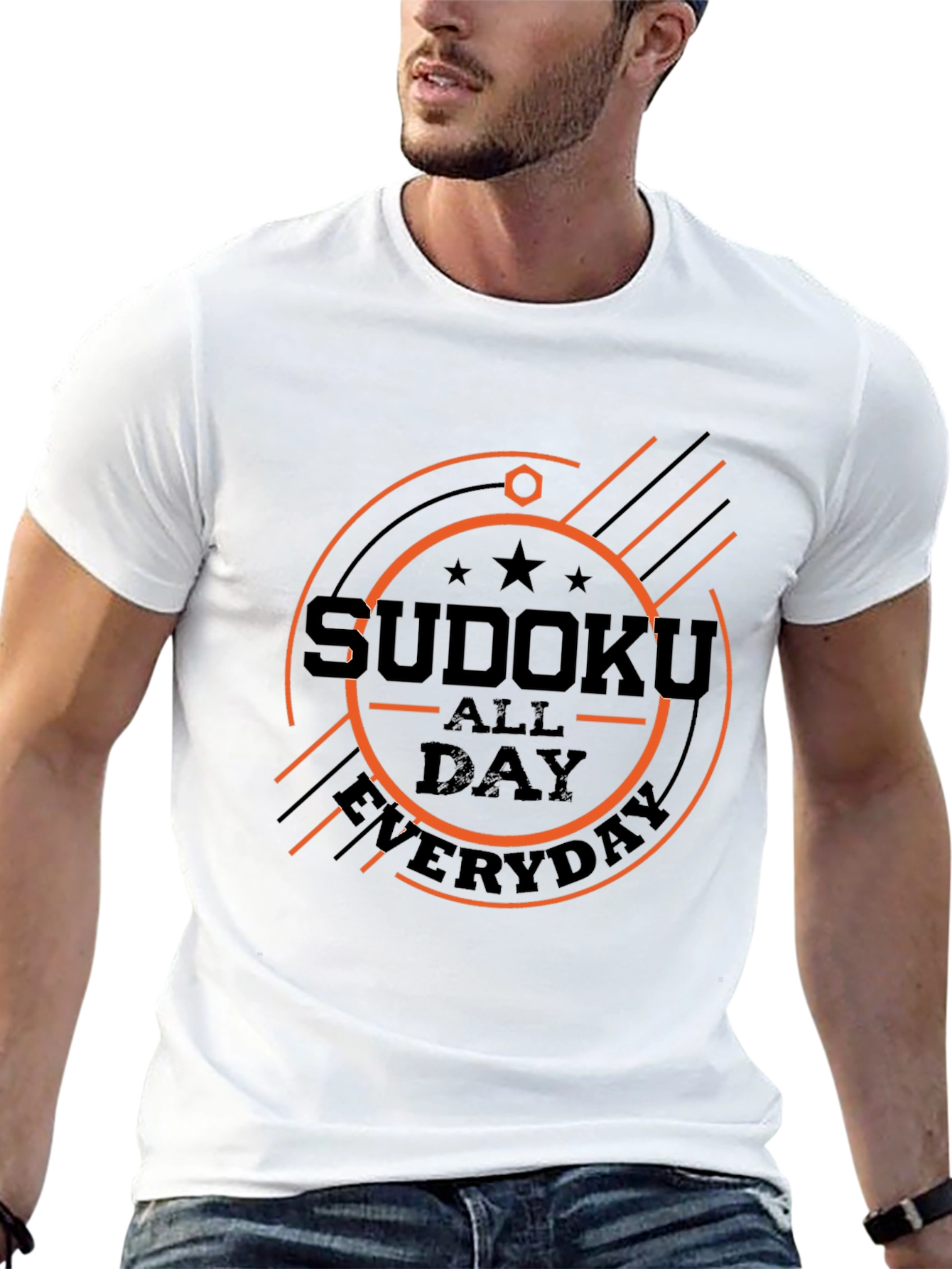 Sudoku All Day Everyday Graphic Tee