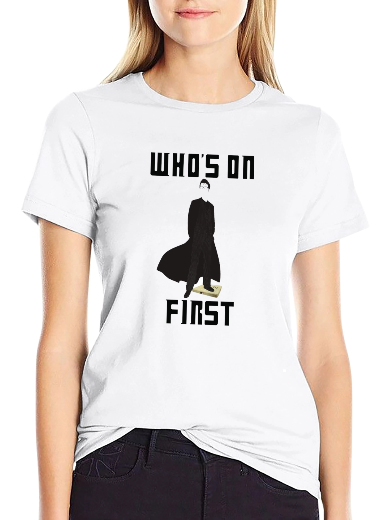 Whos On First T-Shirt - Classic Comedy Inspired Tee