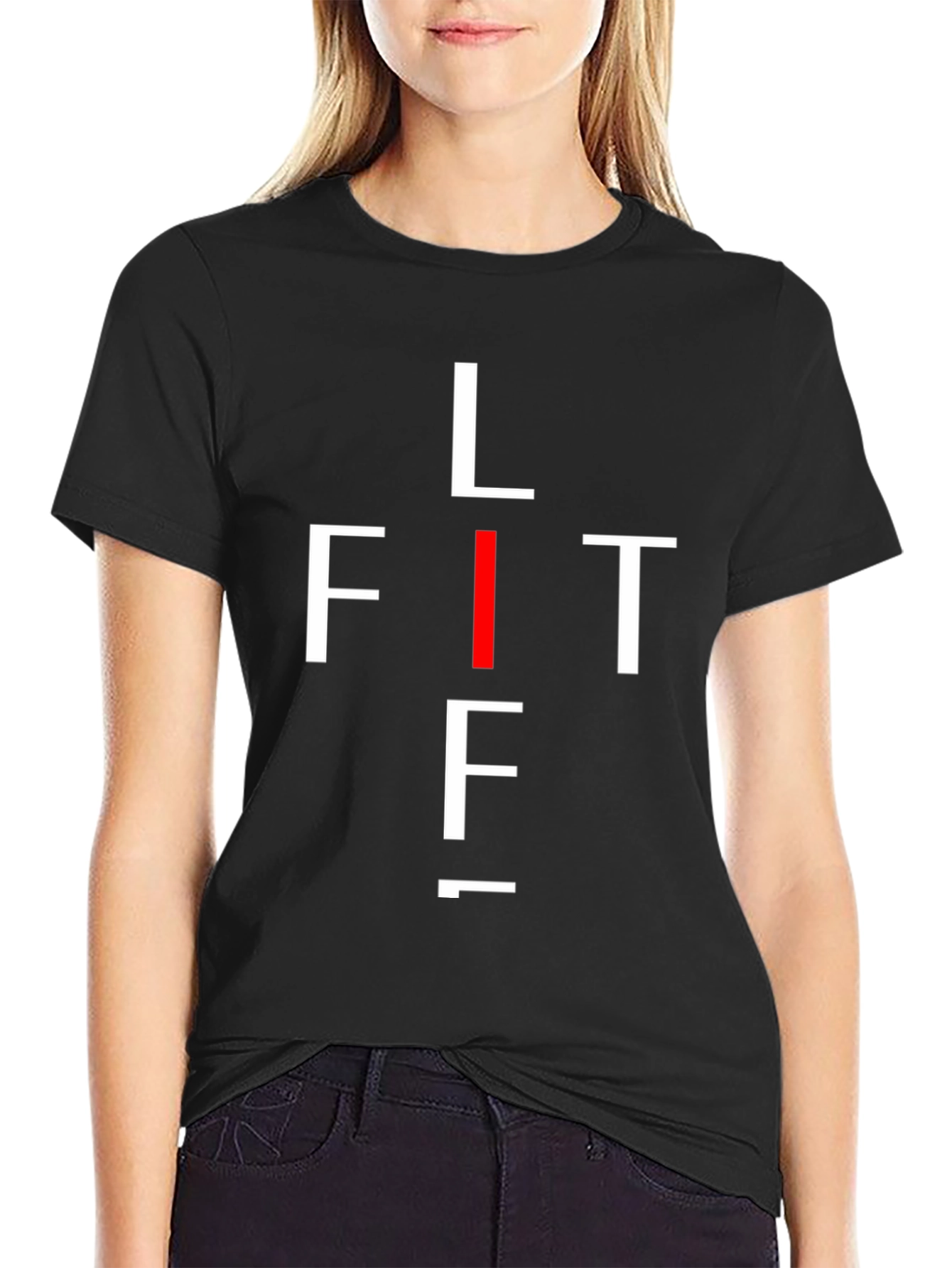 LIFT Fitness Graphic Tee - Black