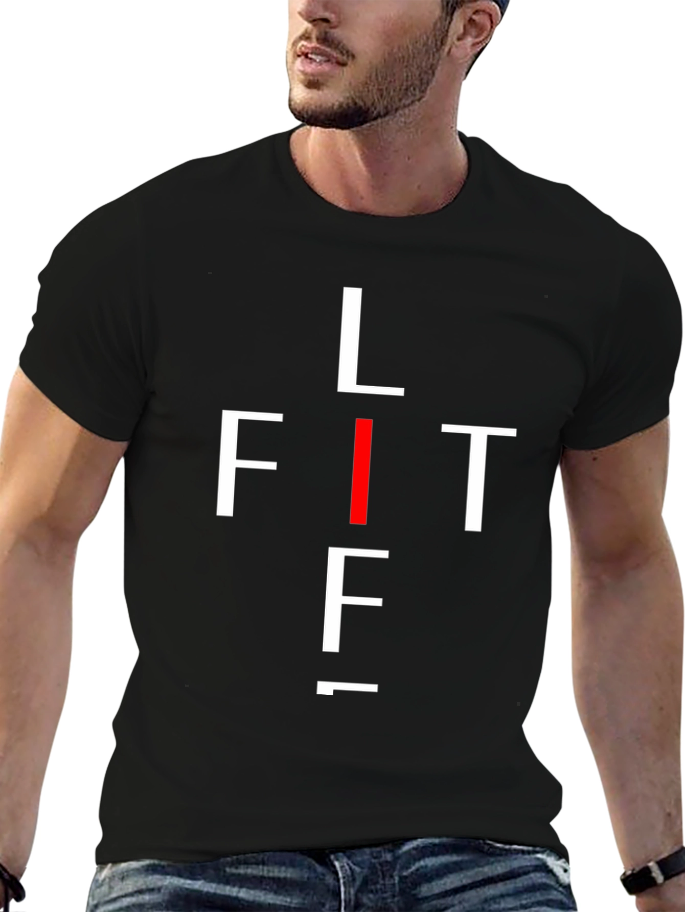LIFT Fitness Graphic Tee - Black