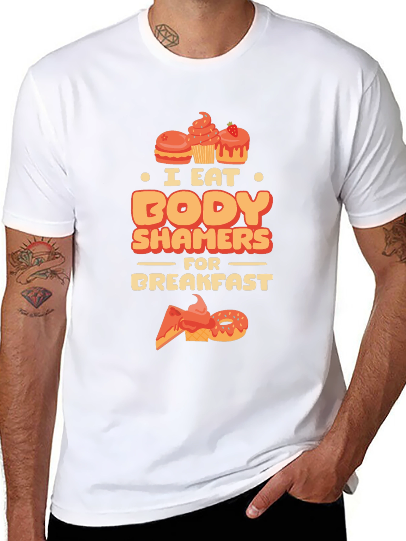Body Shamer Eater Graphic Tee