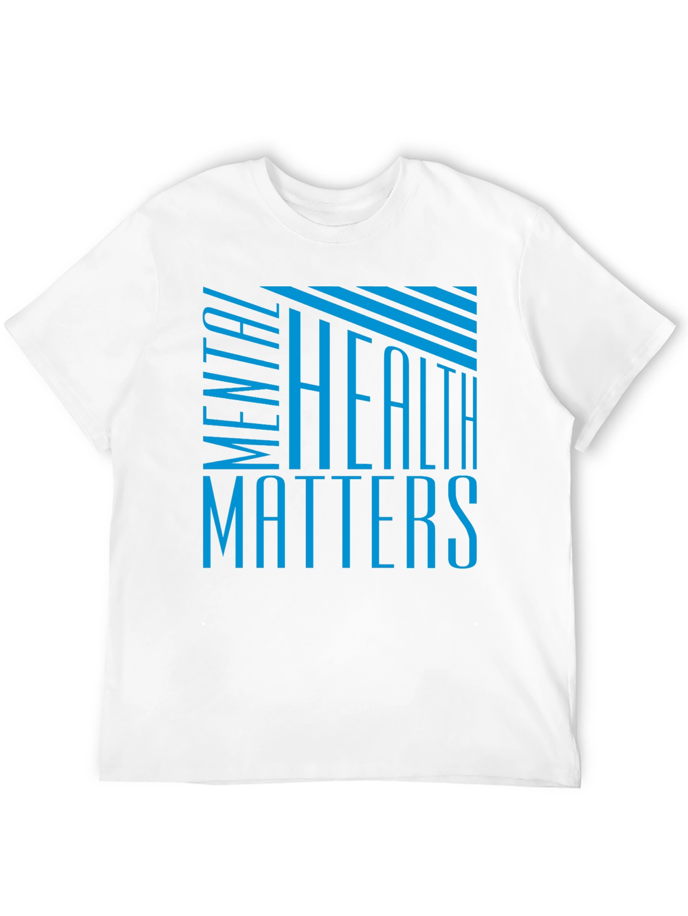 Mental Health Matters Black Graphic T-Shirt