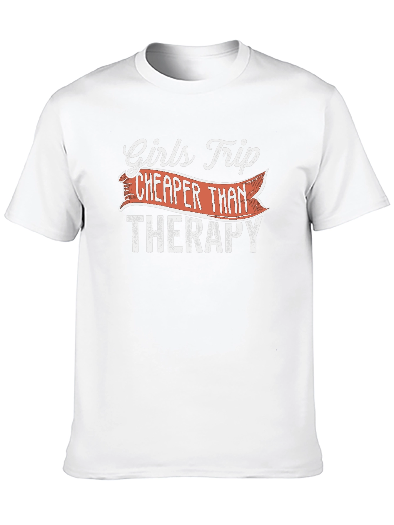 Girls Trip Cheaper Than Therapy Black T-Shirt
