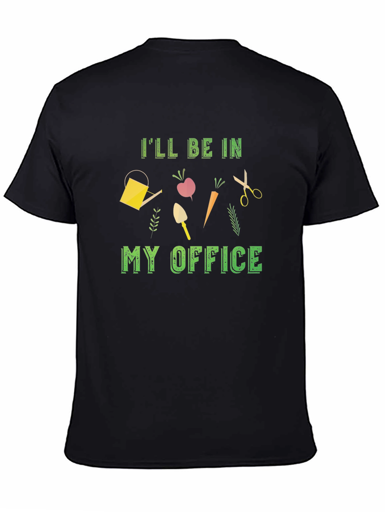 Gardeners Office T-Shirt - Black