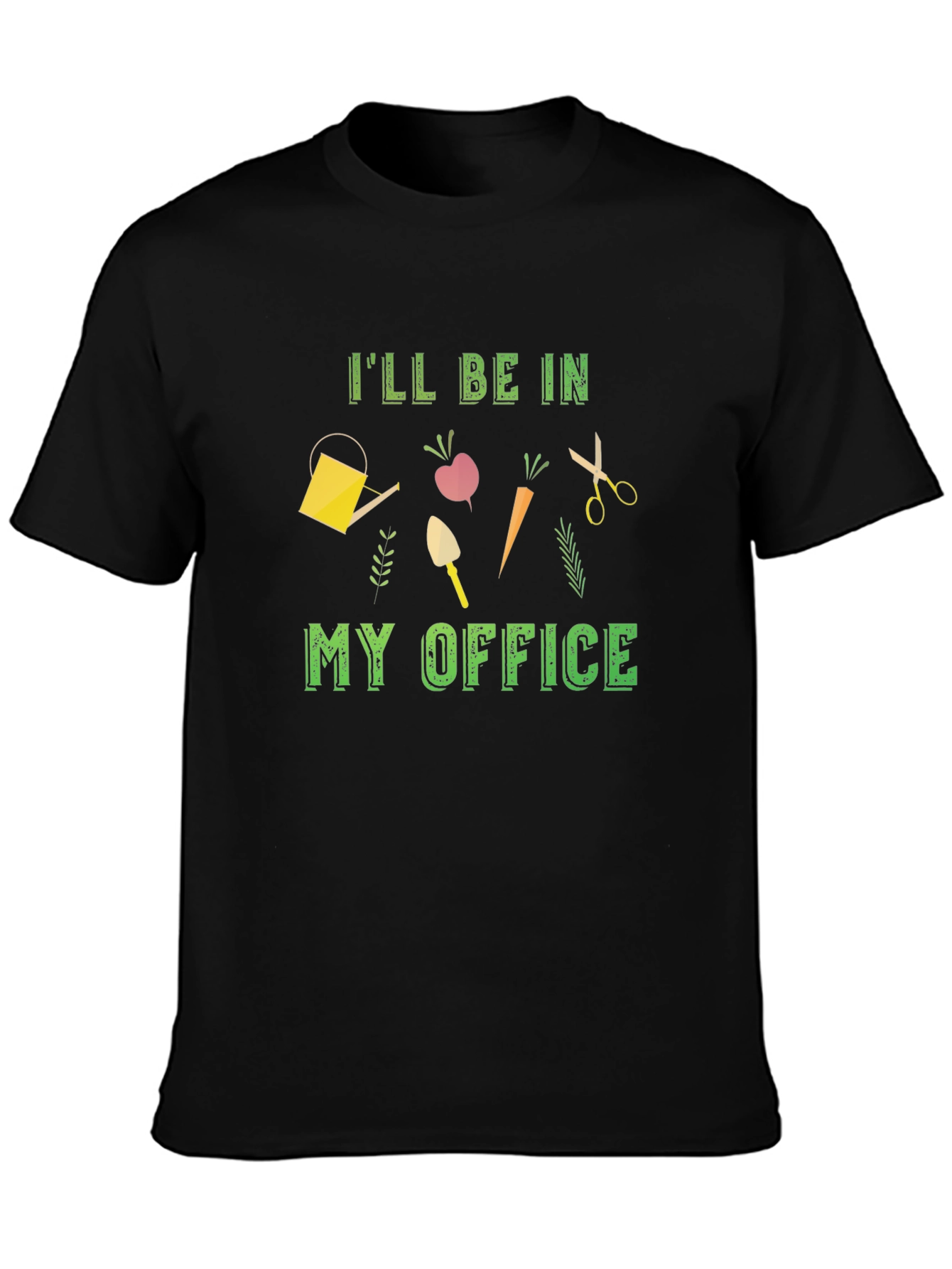 Gardeners Office T-Shirt - Black