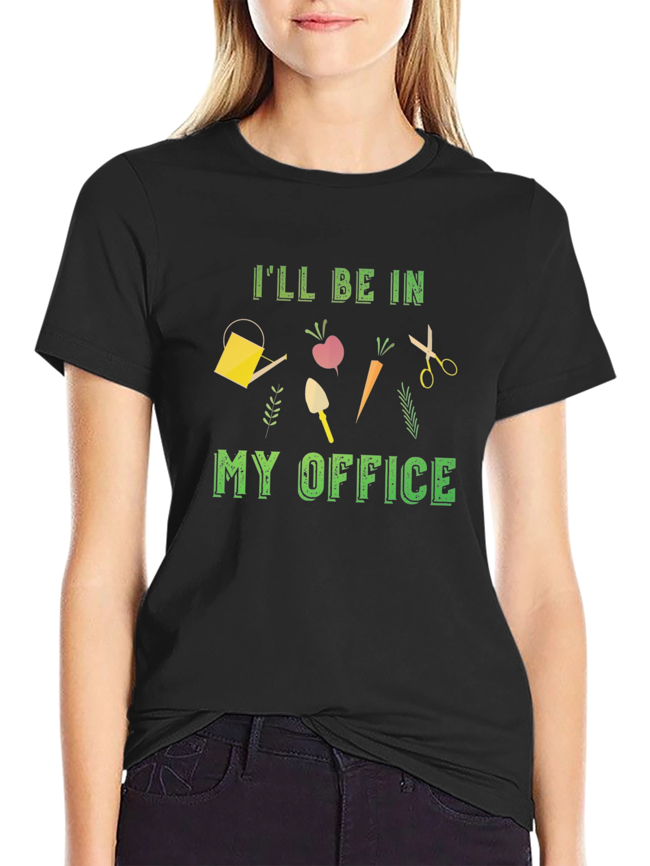 Gardeners Office T-Shirt - Black