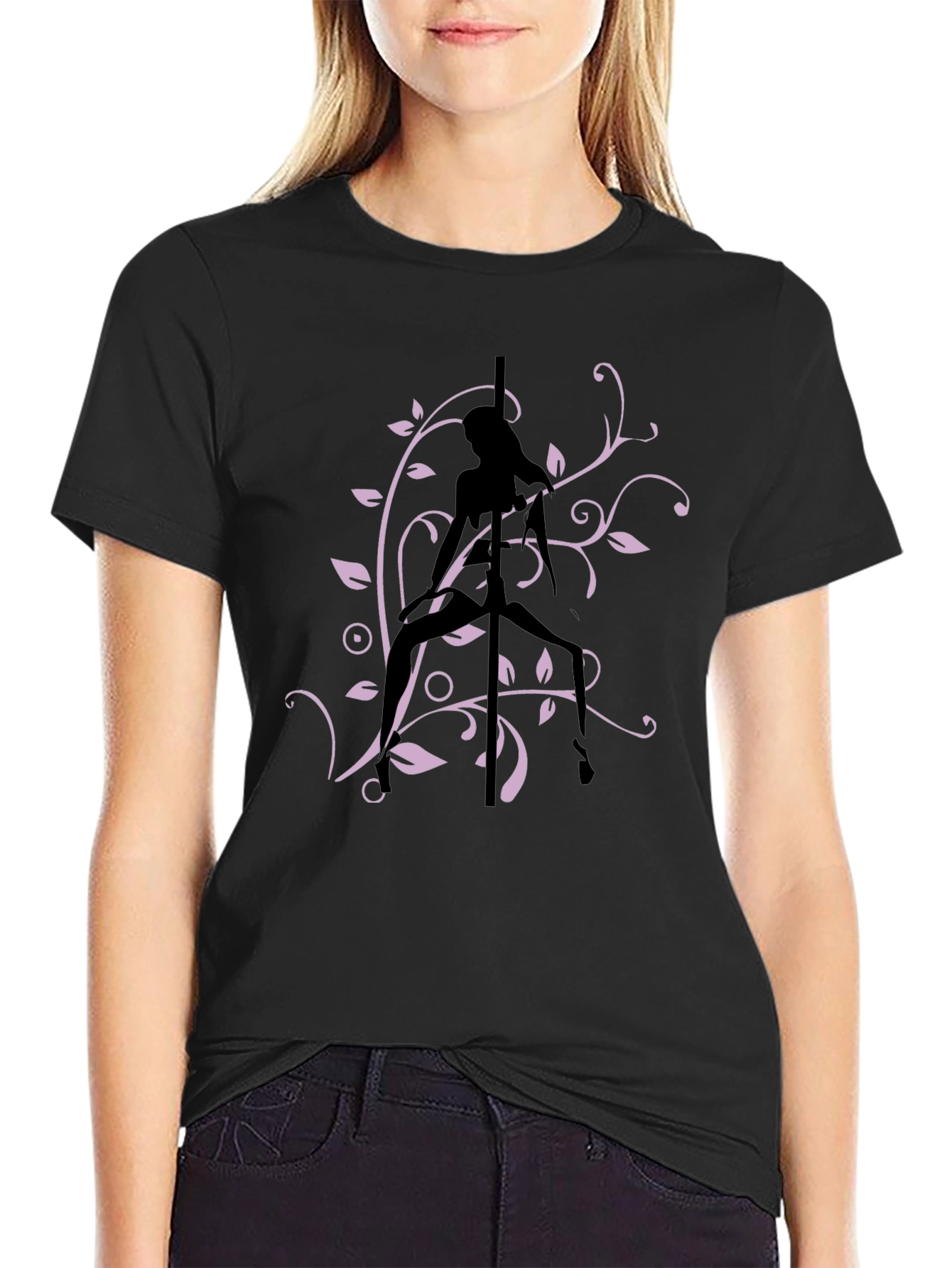 Pole Dance Silhouette T-Shirt