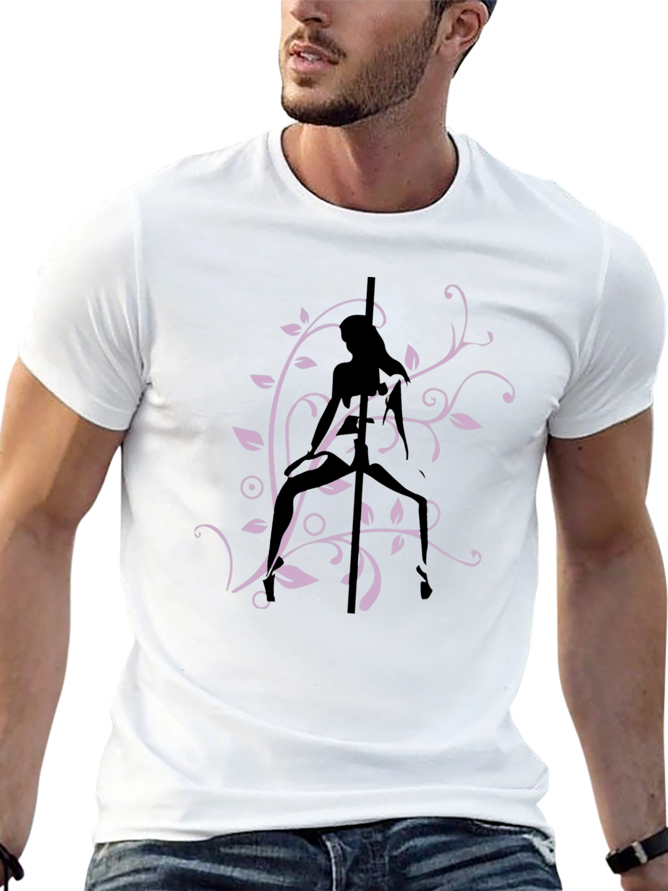 Pole Dance Silhouette T-Shirt
