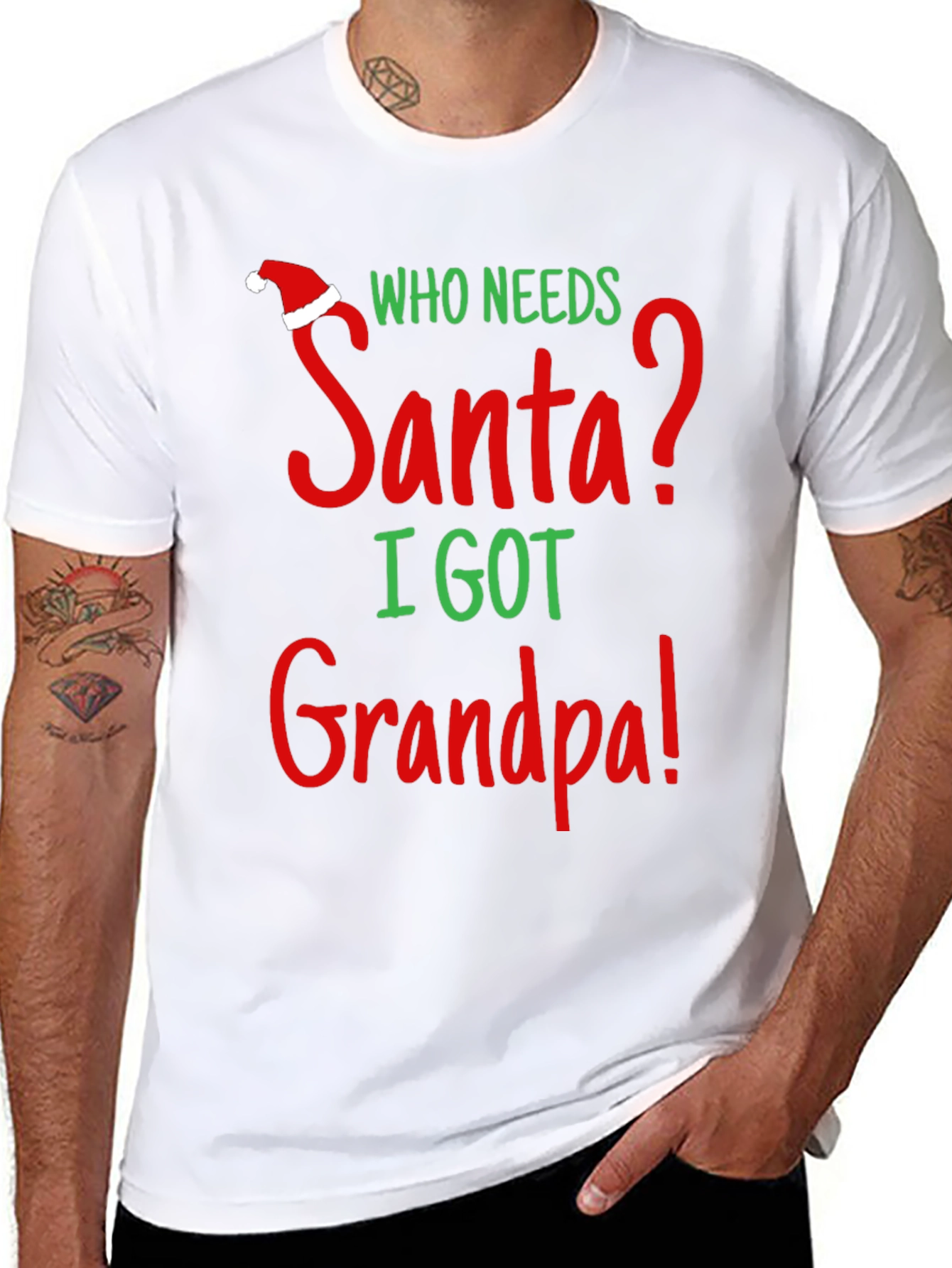 Funny Christmas Grandpa T-Shirt