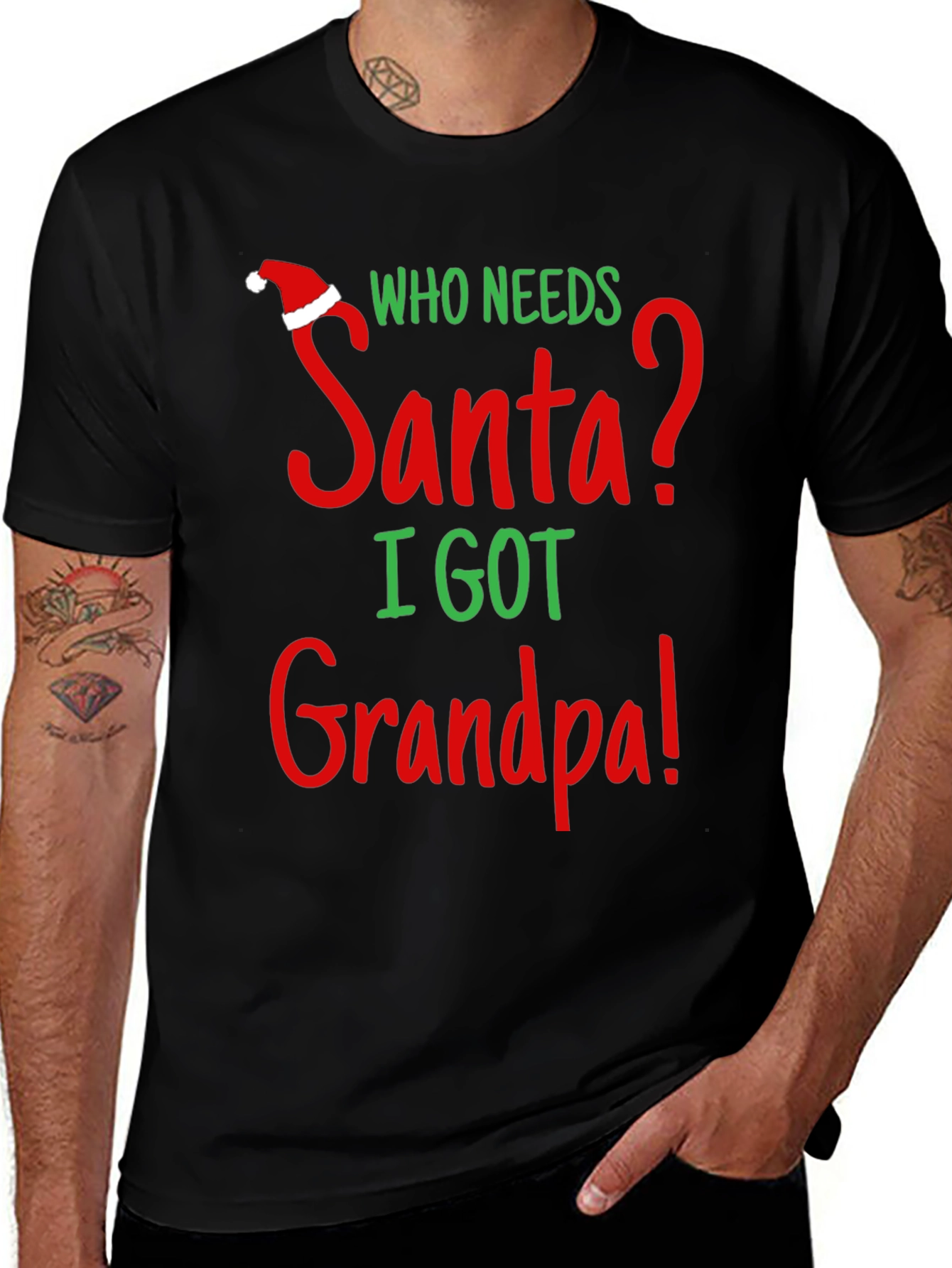 Funny Christmas Grandpa T-Shirt