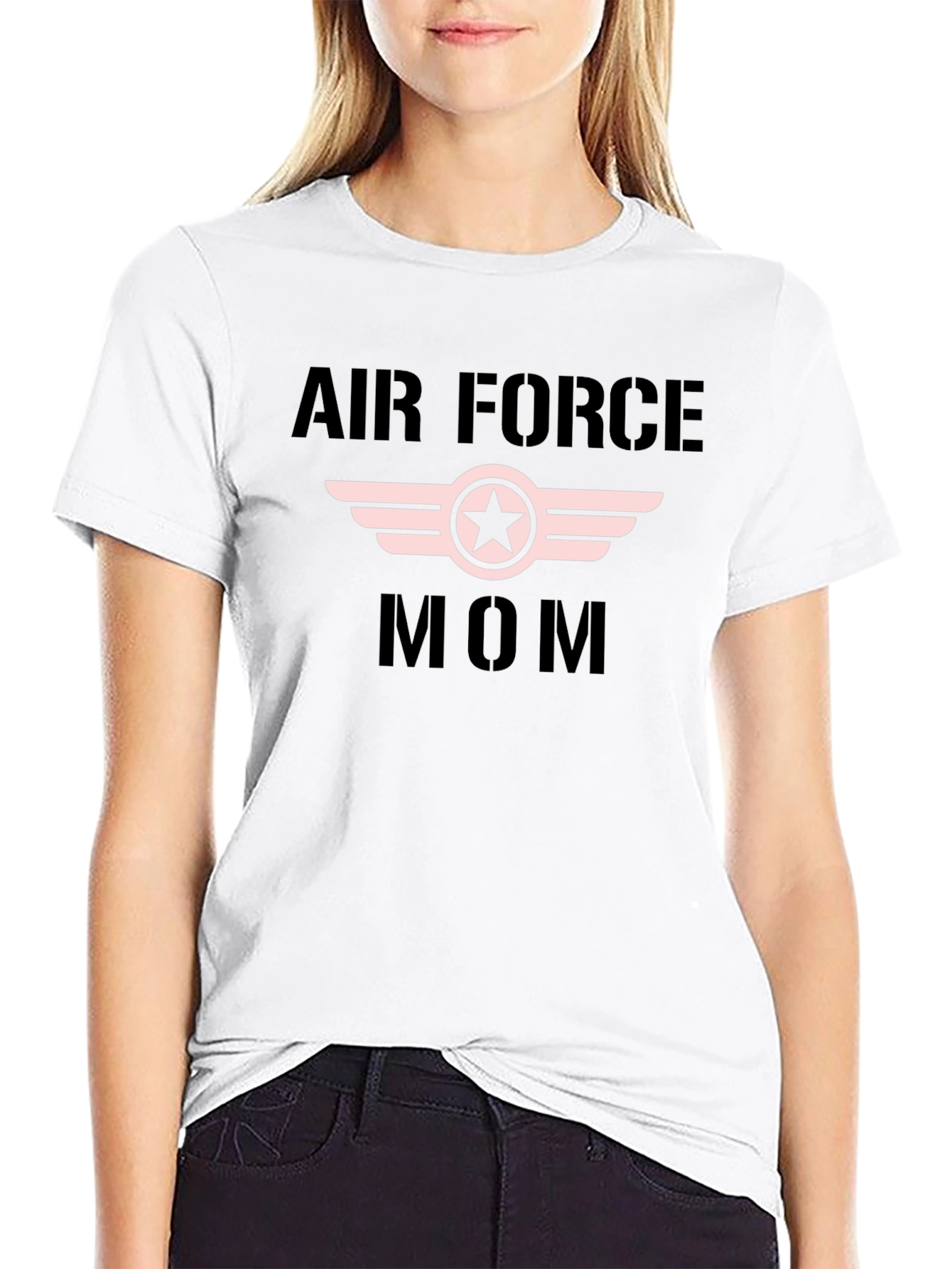 Air Force Mom Graphic T-Shirt