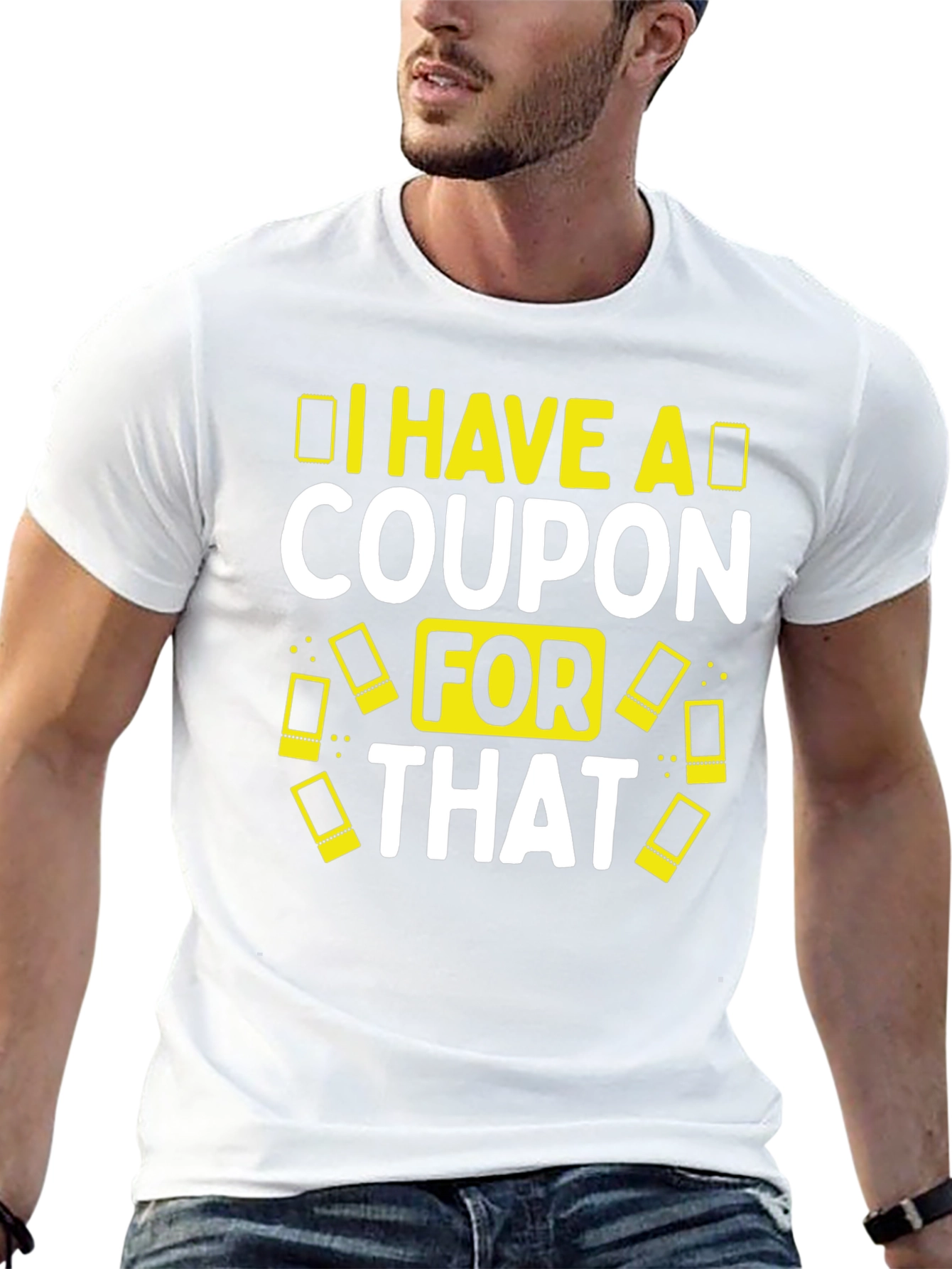 Coupon T-Shirt Funny Slogan Tee