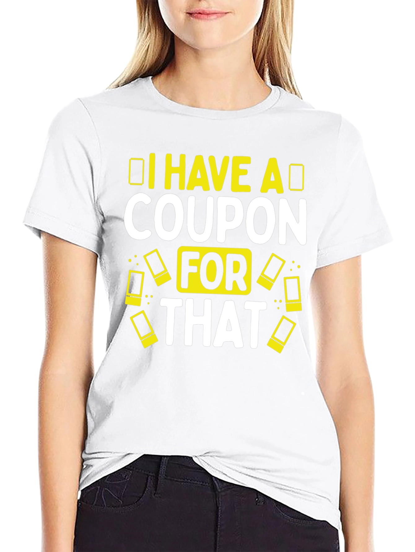 Coupon T-Shirt Funny Slogan Tee