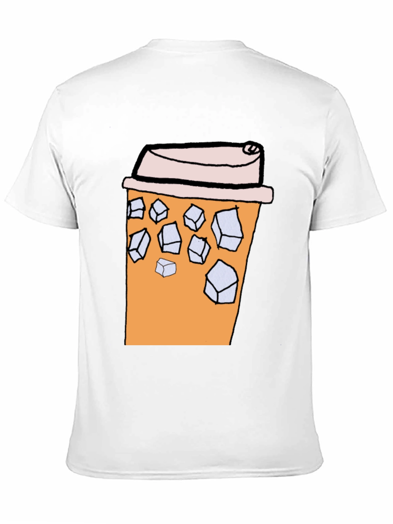 Iced Coffee Graphic Tee - Soft Cotton T-Shirt