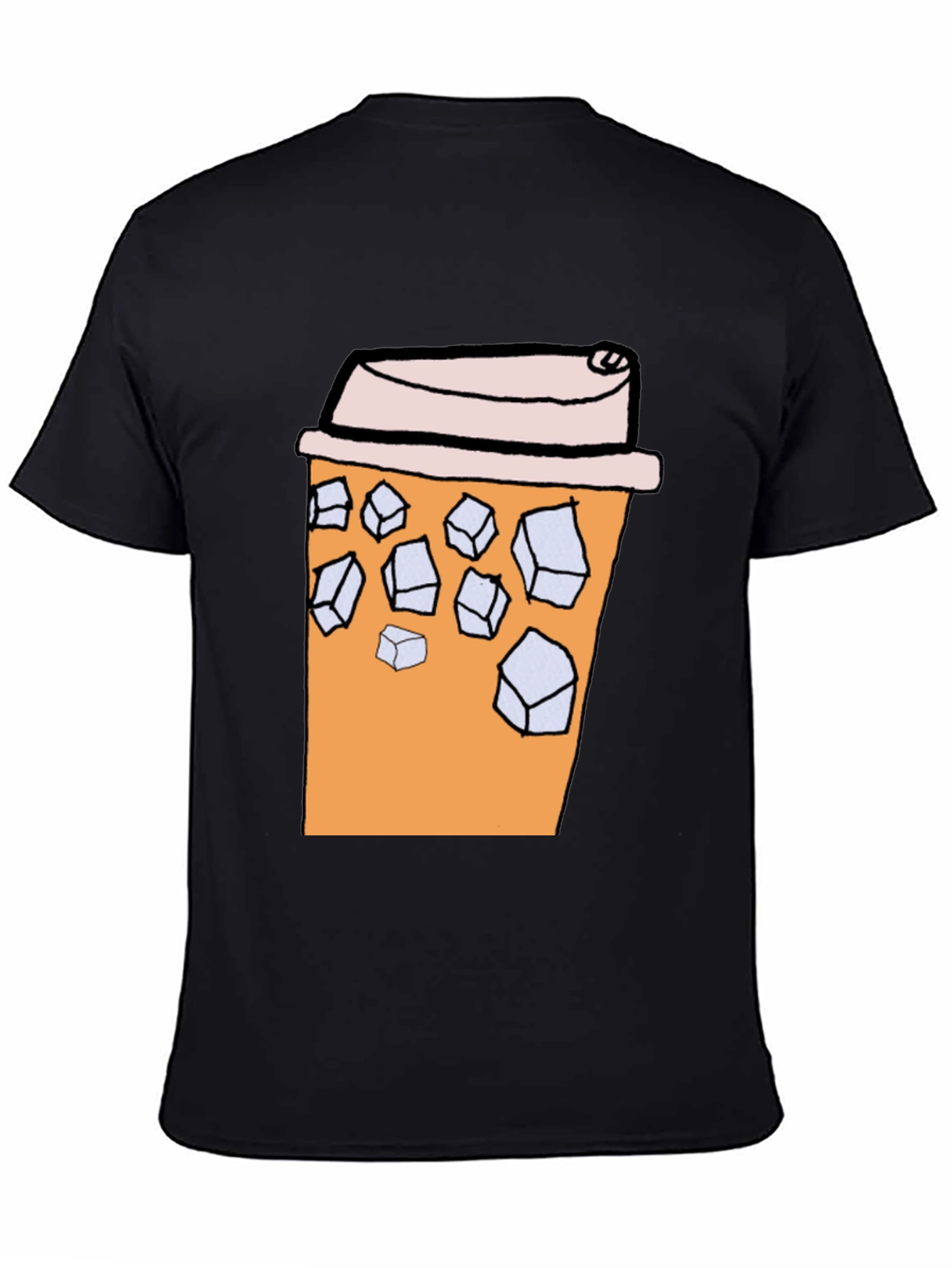 Iced Coffee Graphic Tee - Soft Cotton T-Shirt
