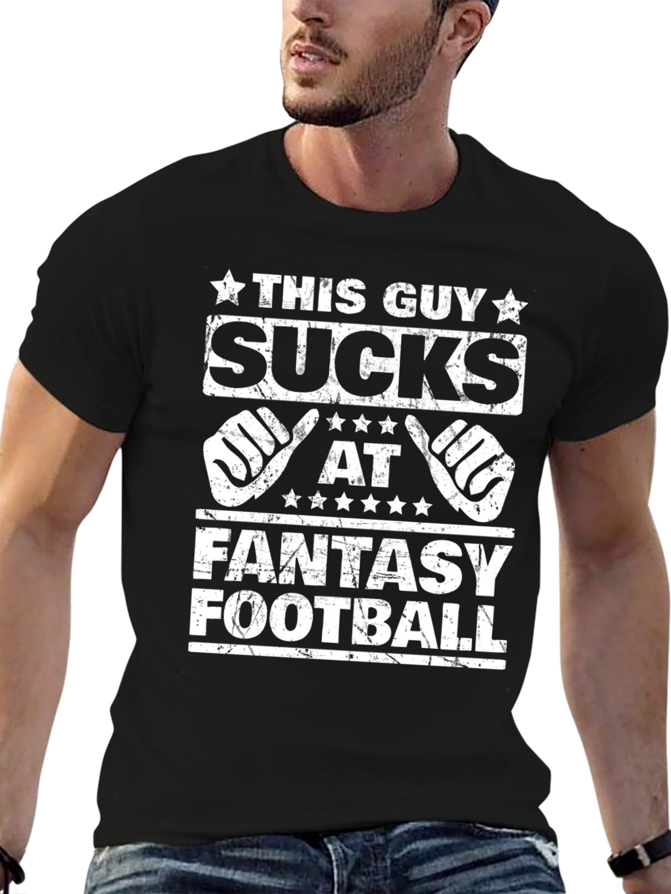 This Guy Sucks at Fantasy Football Graphic Tee