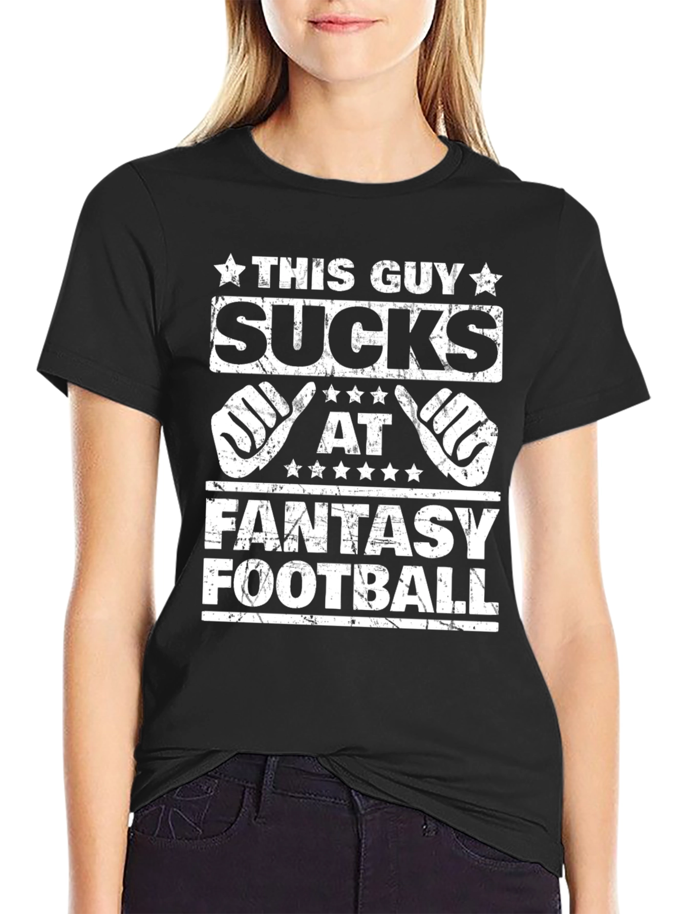 This Guy Sucks at Fantasy Football Graphic Tee