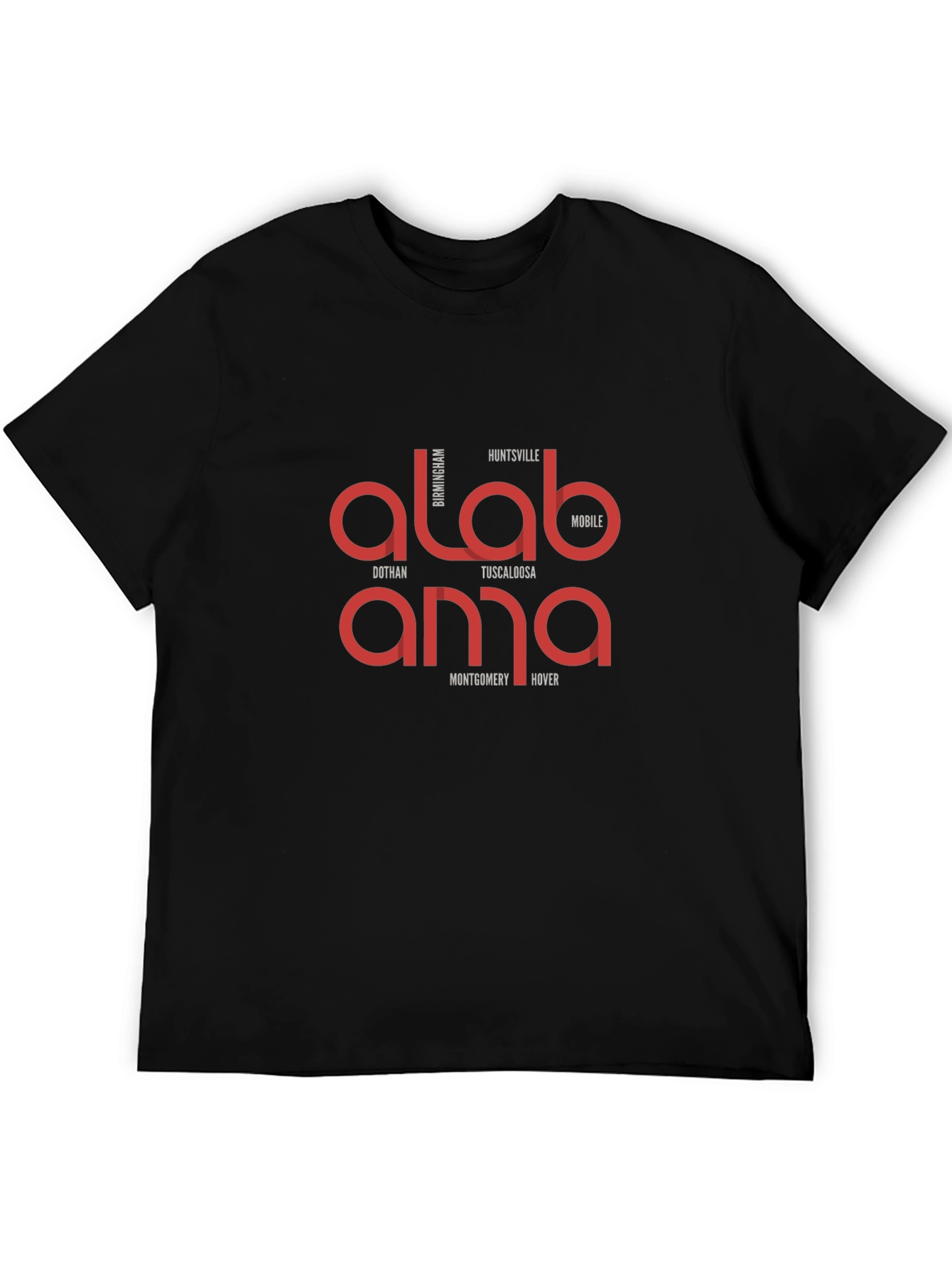 Alabama Cities Graphic T-Shirt