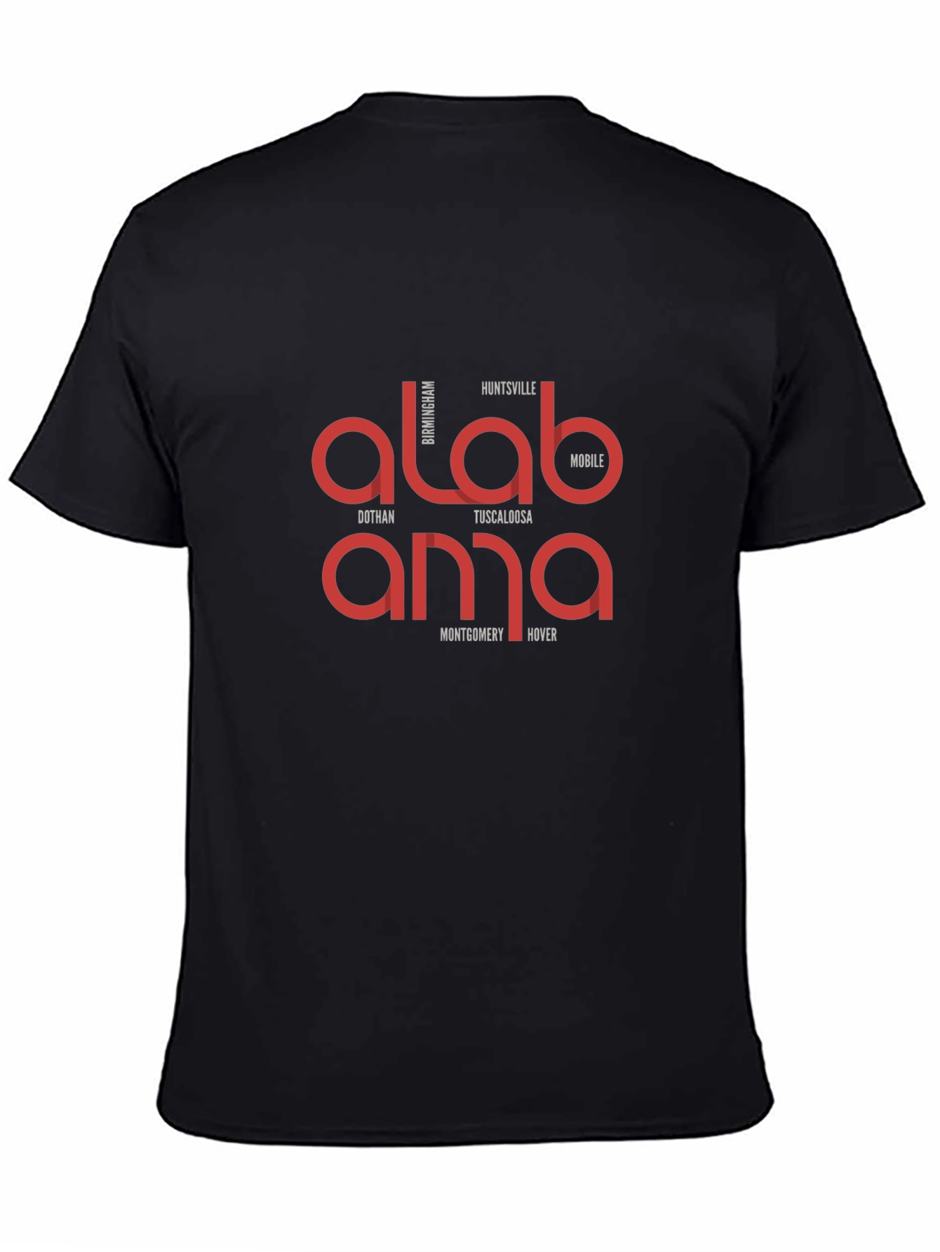 Alabama Cities Graphic T-Shirt