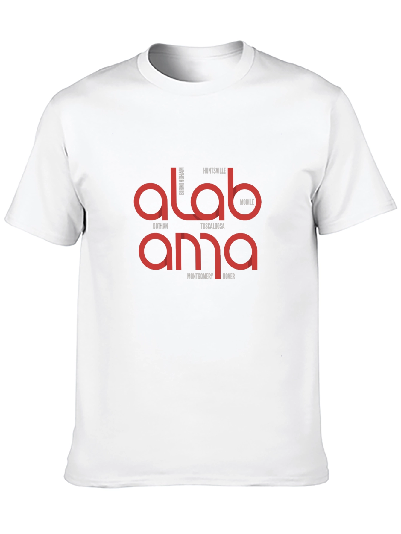 Alabama Cities Graphic T-Shirt